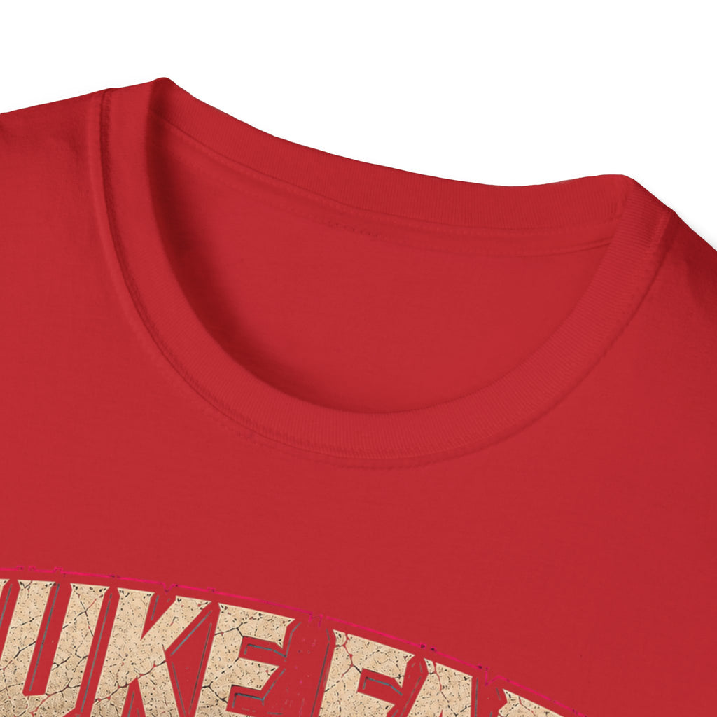 Nuke Face Graphic T-Shirt — Retro Gas Mask Skull Tee