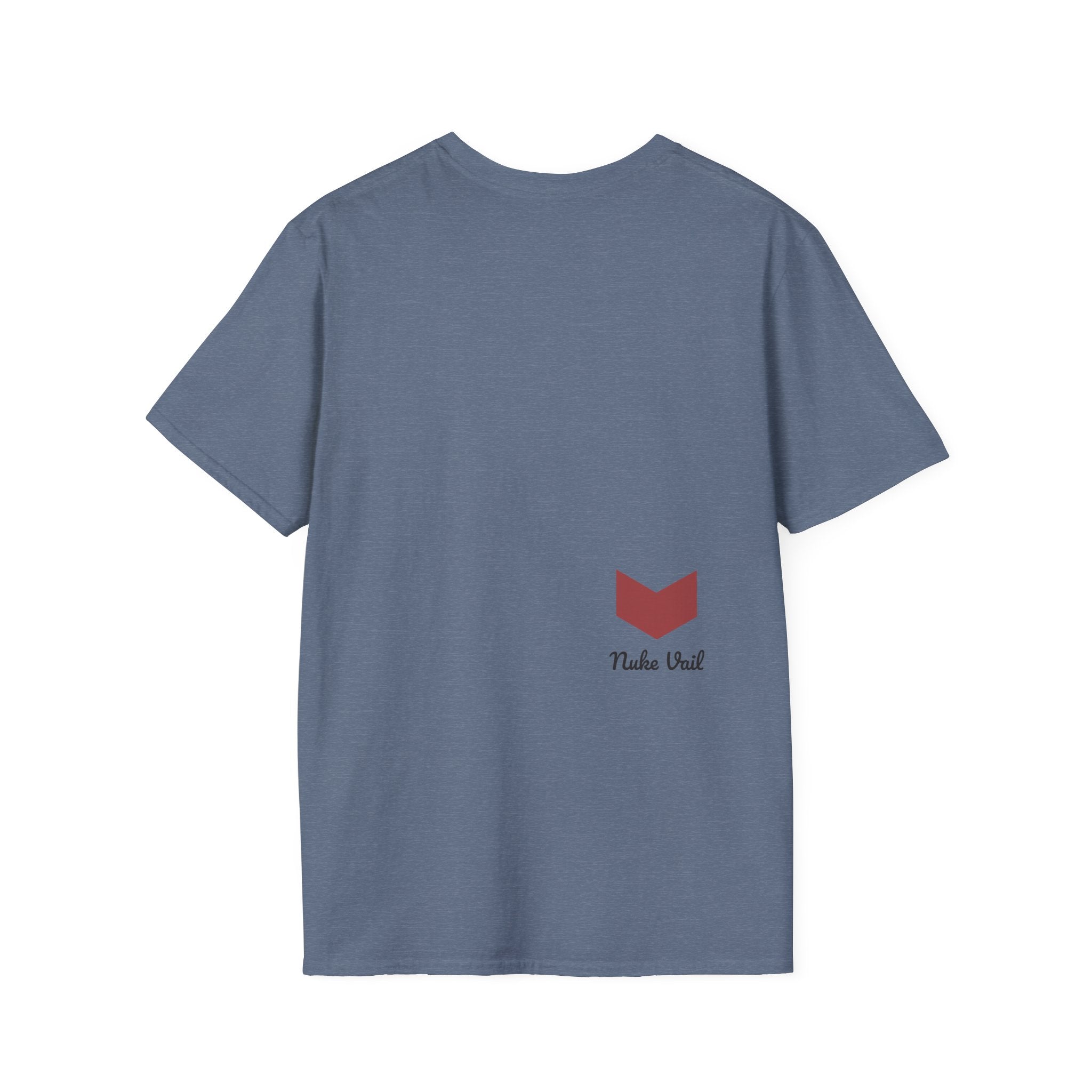 Nuke Vail Classic Snowboard Tee -- Unisex Softstyle T-Shirt