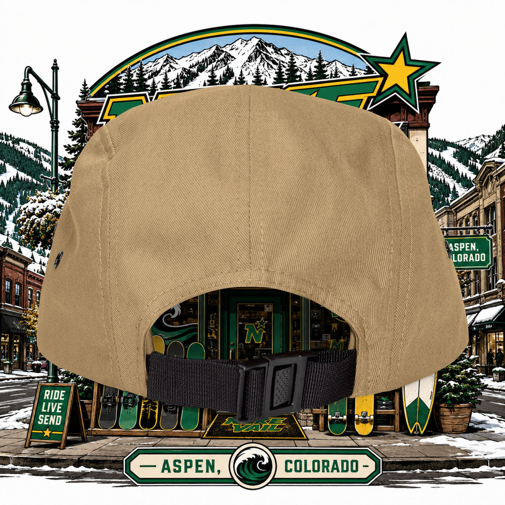 5 Panel Cap (Embroidery) - nuke vail element 119