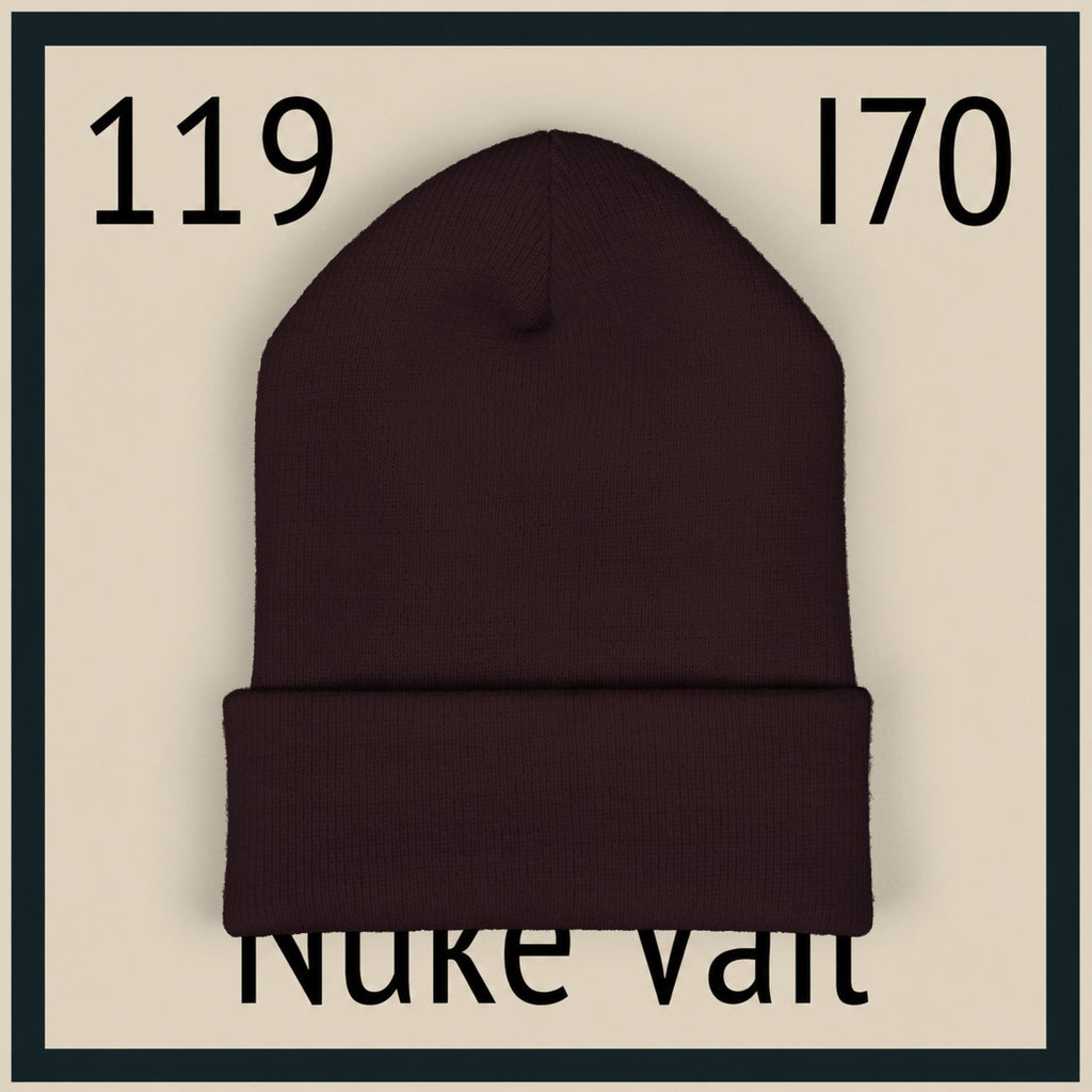 Embroidered Nuke Vail Classic Cuffed Beanie — Element 119