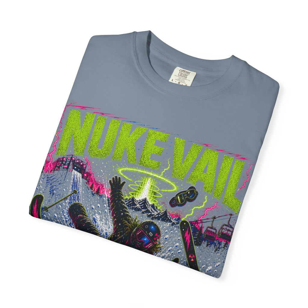 T-Shirt — "Nuke Vail" Big Air Dave Ski Graphic Tee