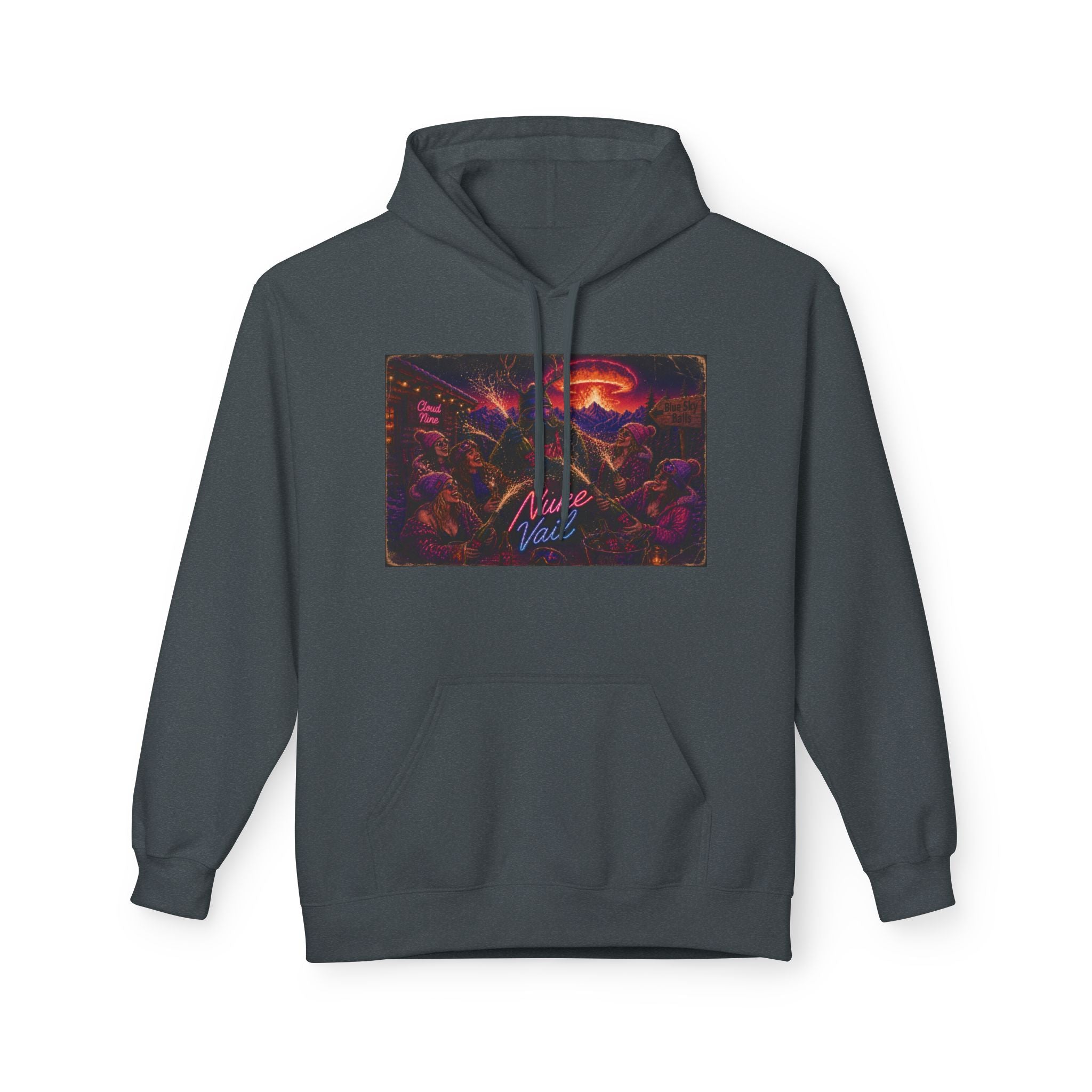 Nuke Vail Retro Cyberpunk Hoodie