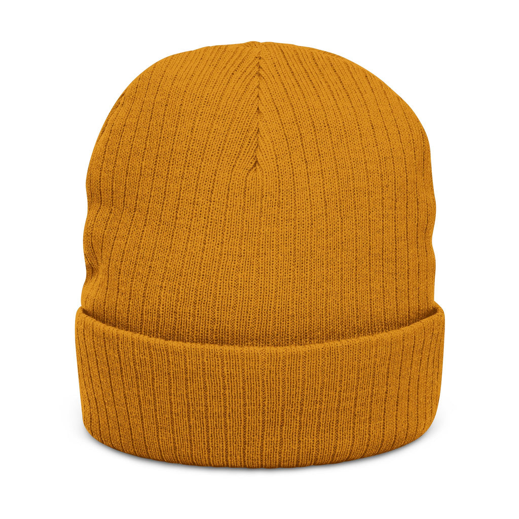 Nuke Vail Embroidered Ribbed Beanie