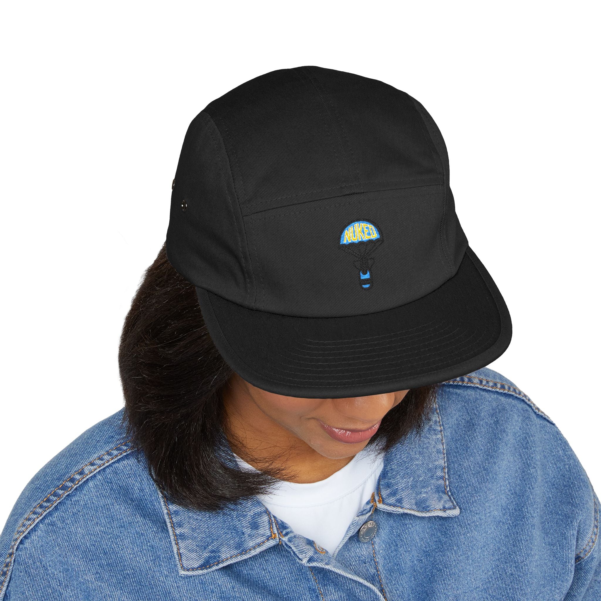 NUKED - BOMB THEM GENTLY - FIVE PANEL HAT