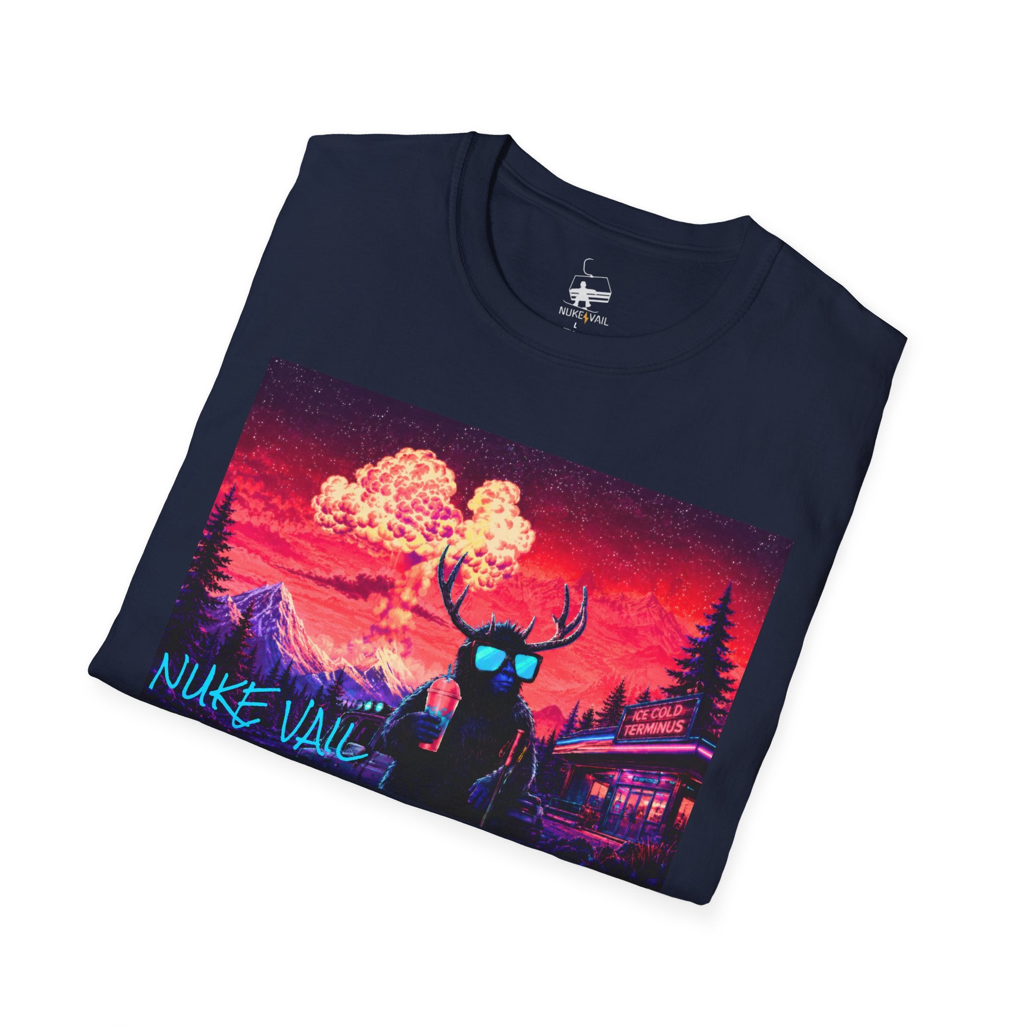 NUKE VAIL - RETRO GRAPHIC TEE - SLURPEE