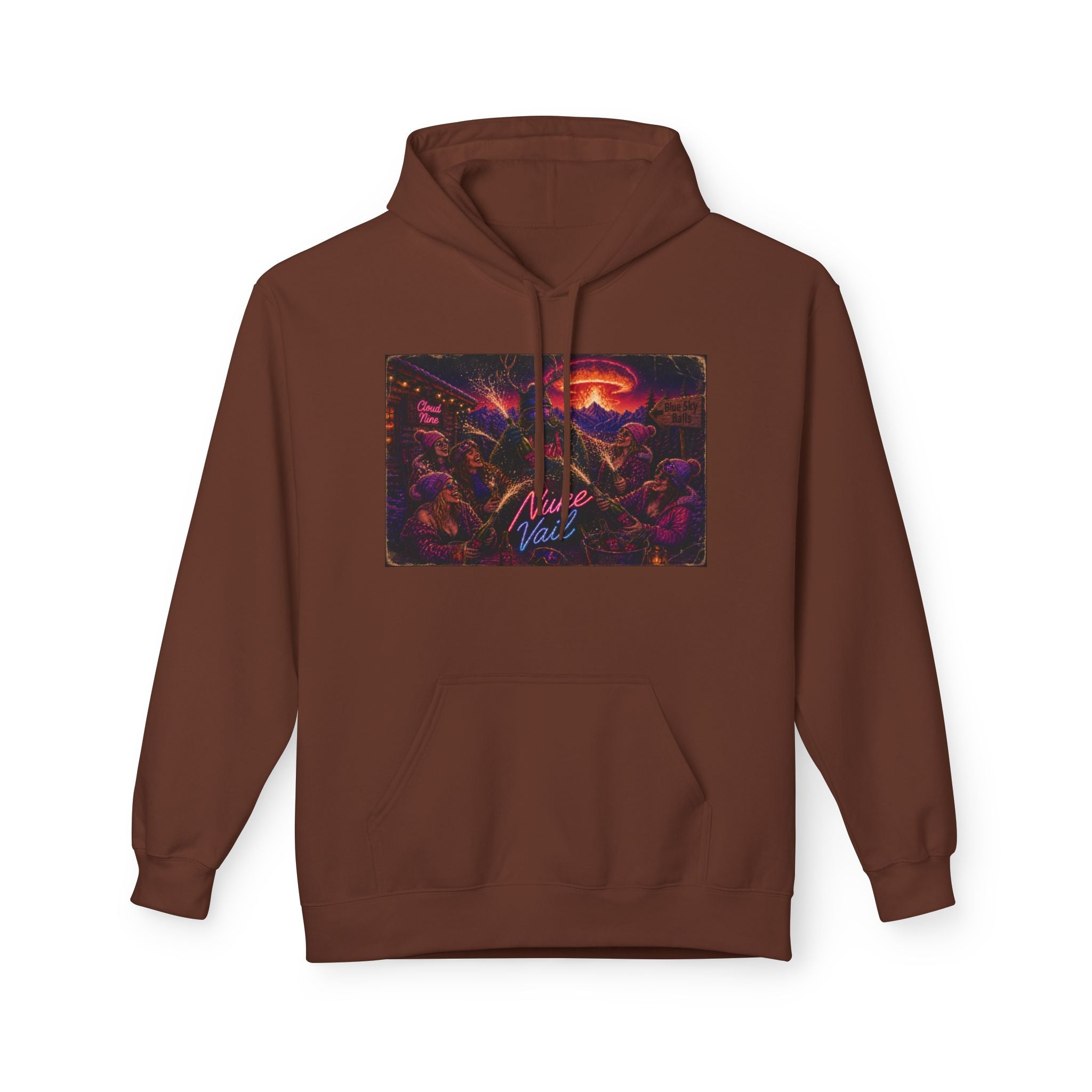 Nuke Vail Retro Cyberpunk Hoodie