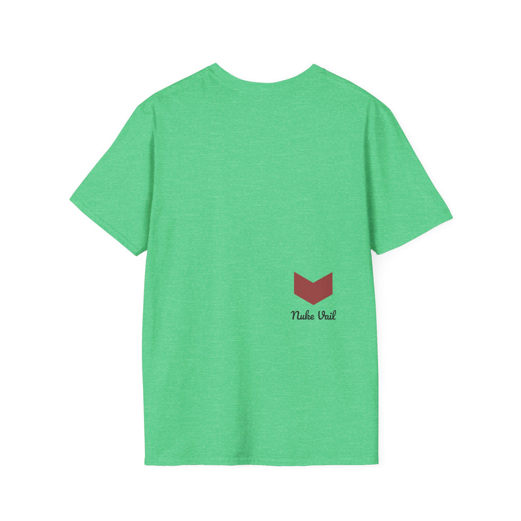Nuke Vail Classic Snowboard Tee -- Unisex Softstyle T-Shirt