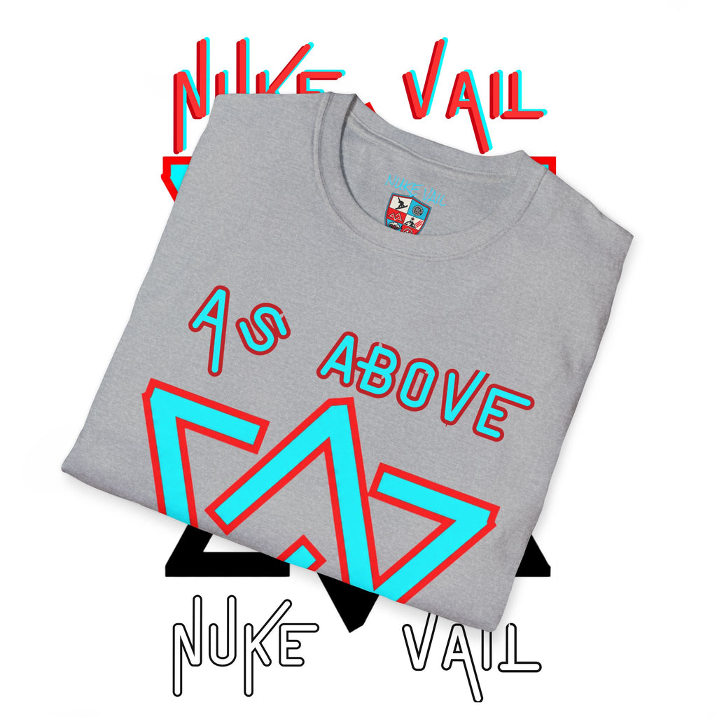 NUKE VAIL - THE ALCHEMIST - AS ABOVE SO BELOW TEE SHIRT