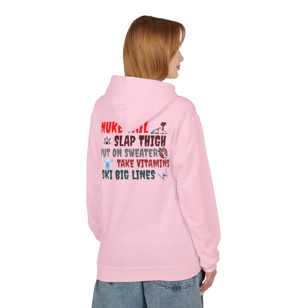 NUKE VAIL - THE PLAN HOODED SWEATSHIRT