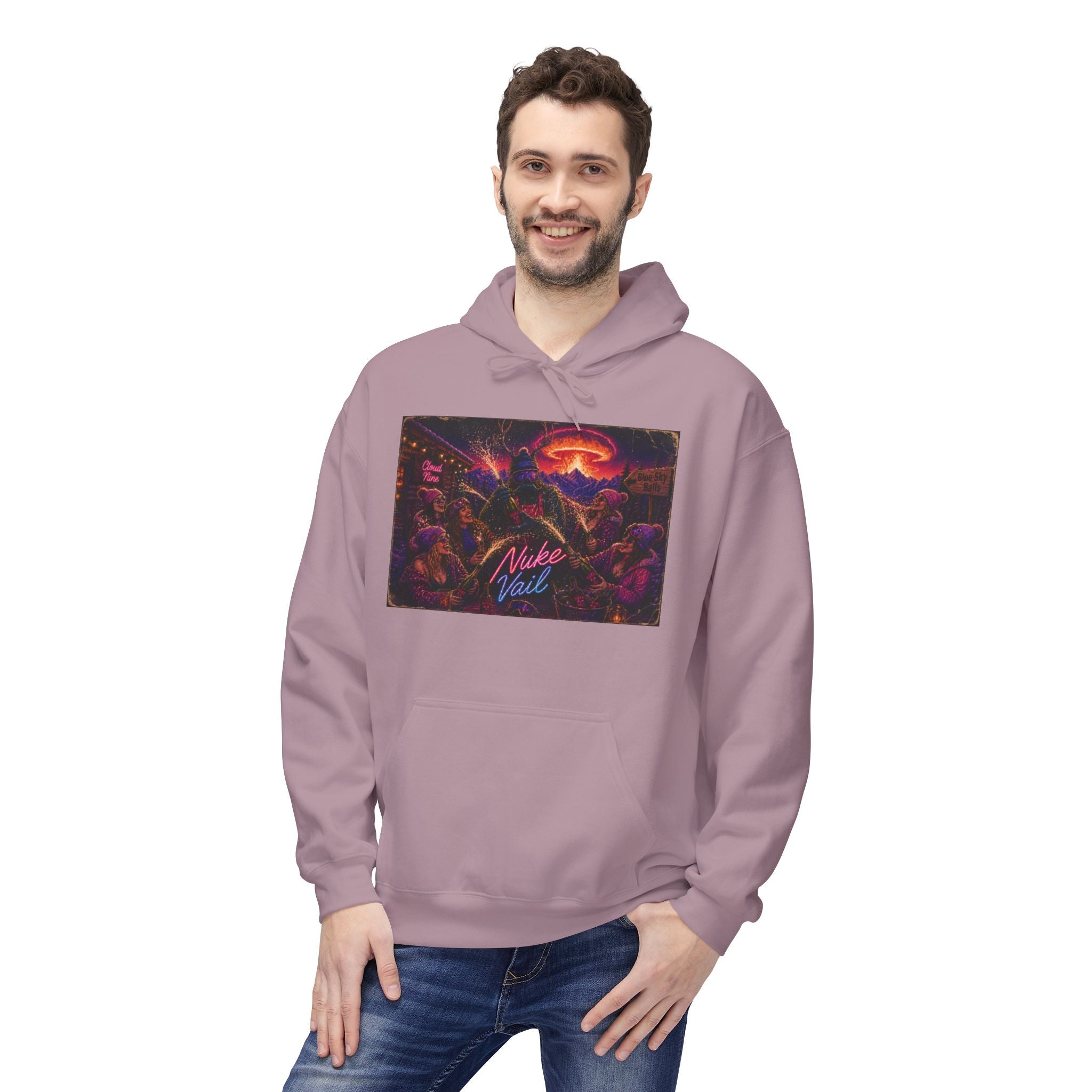Nuke Vail Retro Cyberpunk Hoodie