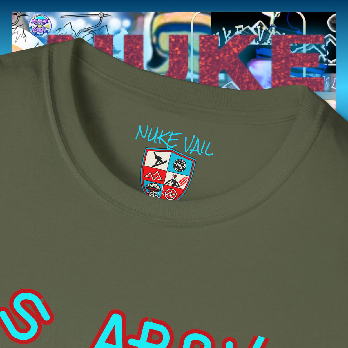 NUKE VAIL - THE ALCHEMIST - AS ABOVE SO BELOW TEE SHIRT
