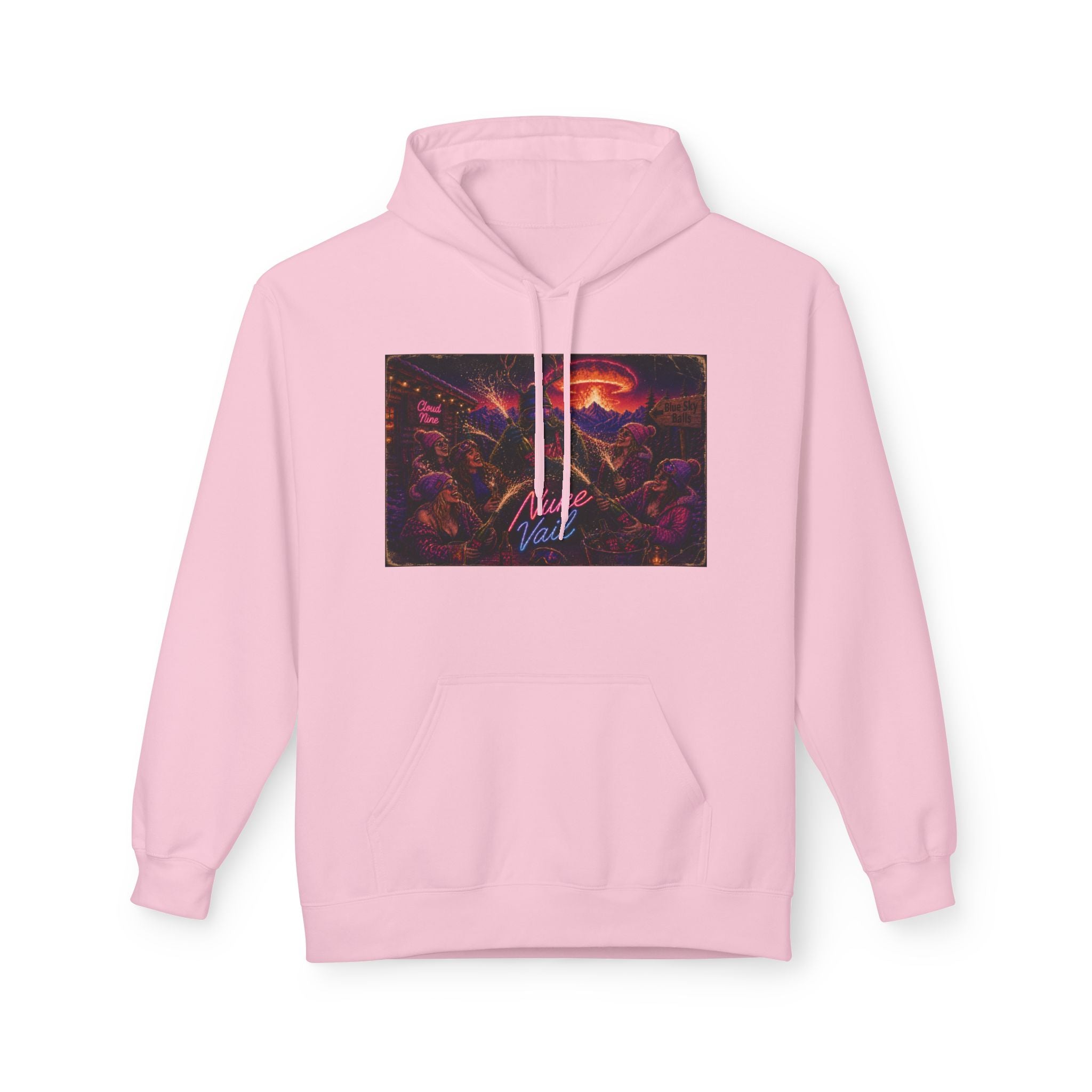 Nuke Vail Retro Cyberpunk Hoodie