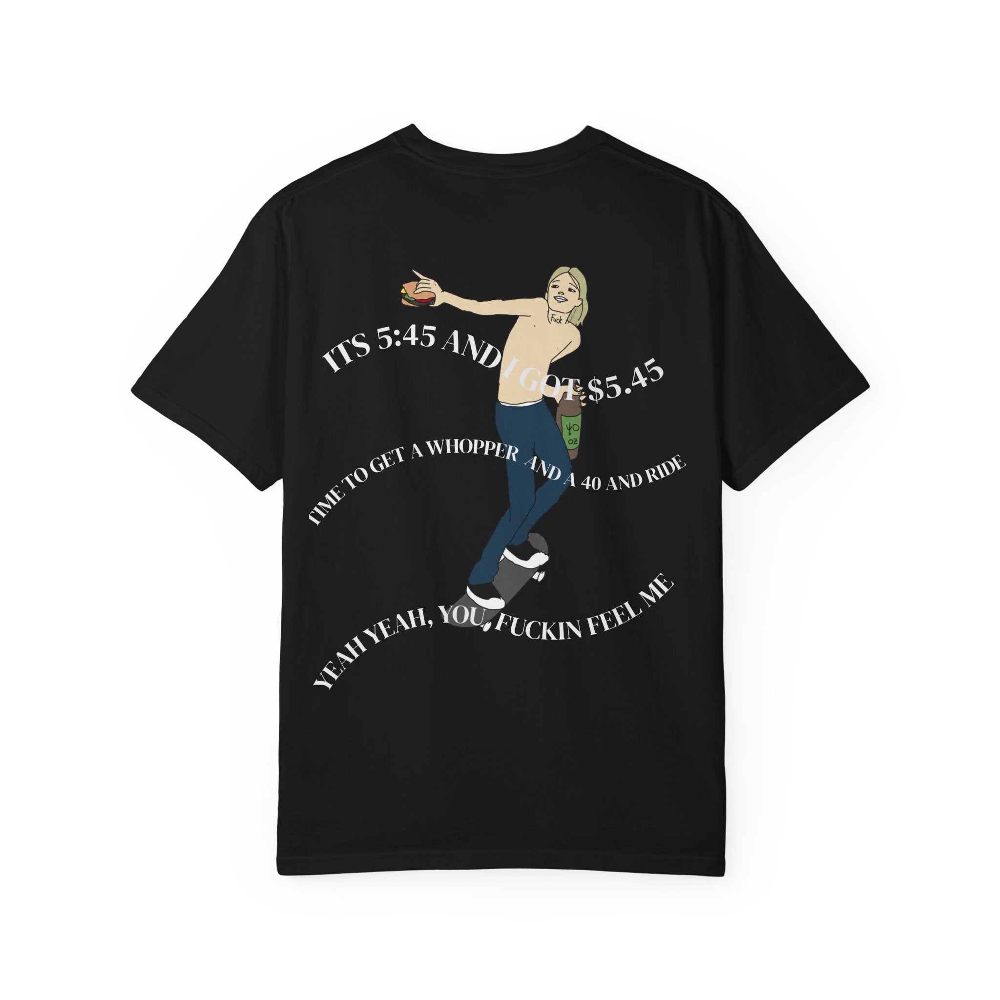 Skate Punk T-Shirt — "Nuke Vail" Graphic Tee Featuring Saint Queeblo