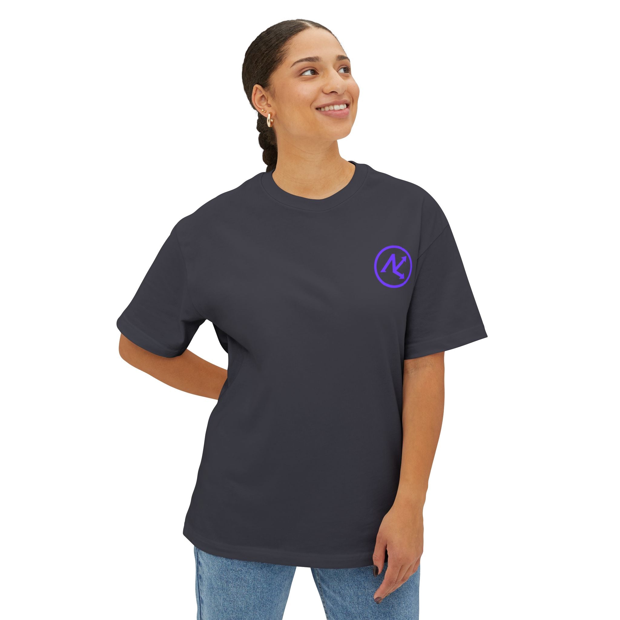 Nuke Vail Logo Tee — Oversized Boxy Short-Sleeve T-Shirt