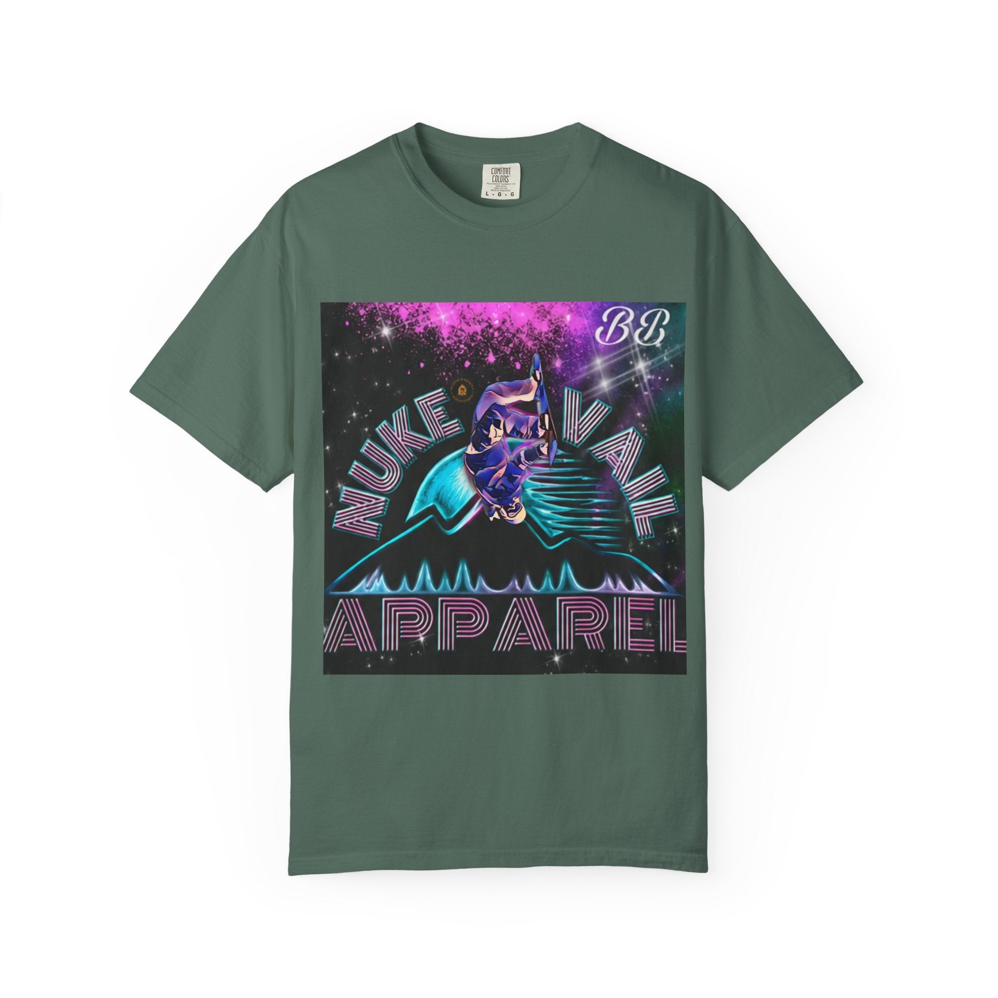 Nuke Vail Retro Vaporwave Ski Tee