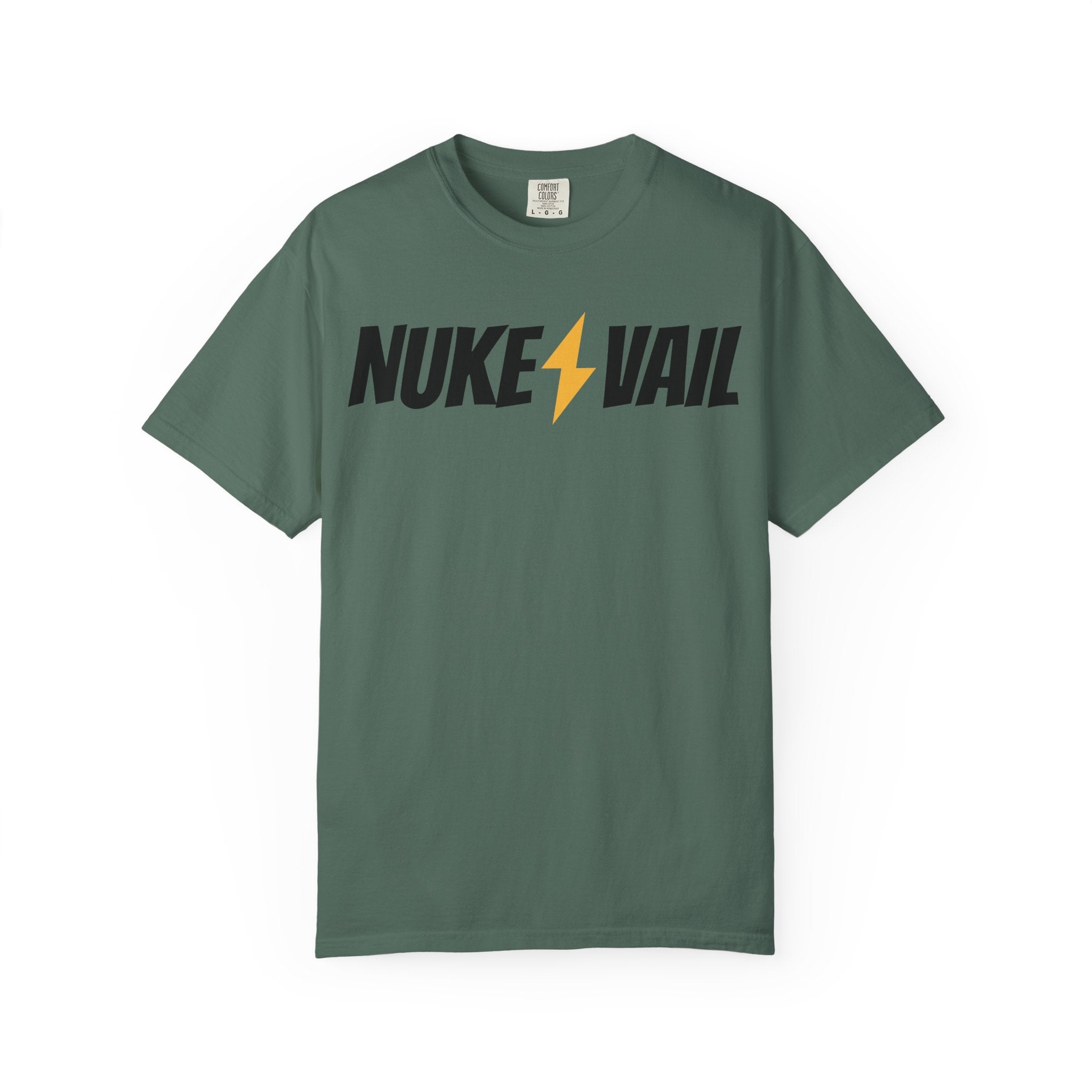 Skate Punk T-Shirt — "Nuke Vail" Graphic Tee Featuring Saint Queeblo