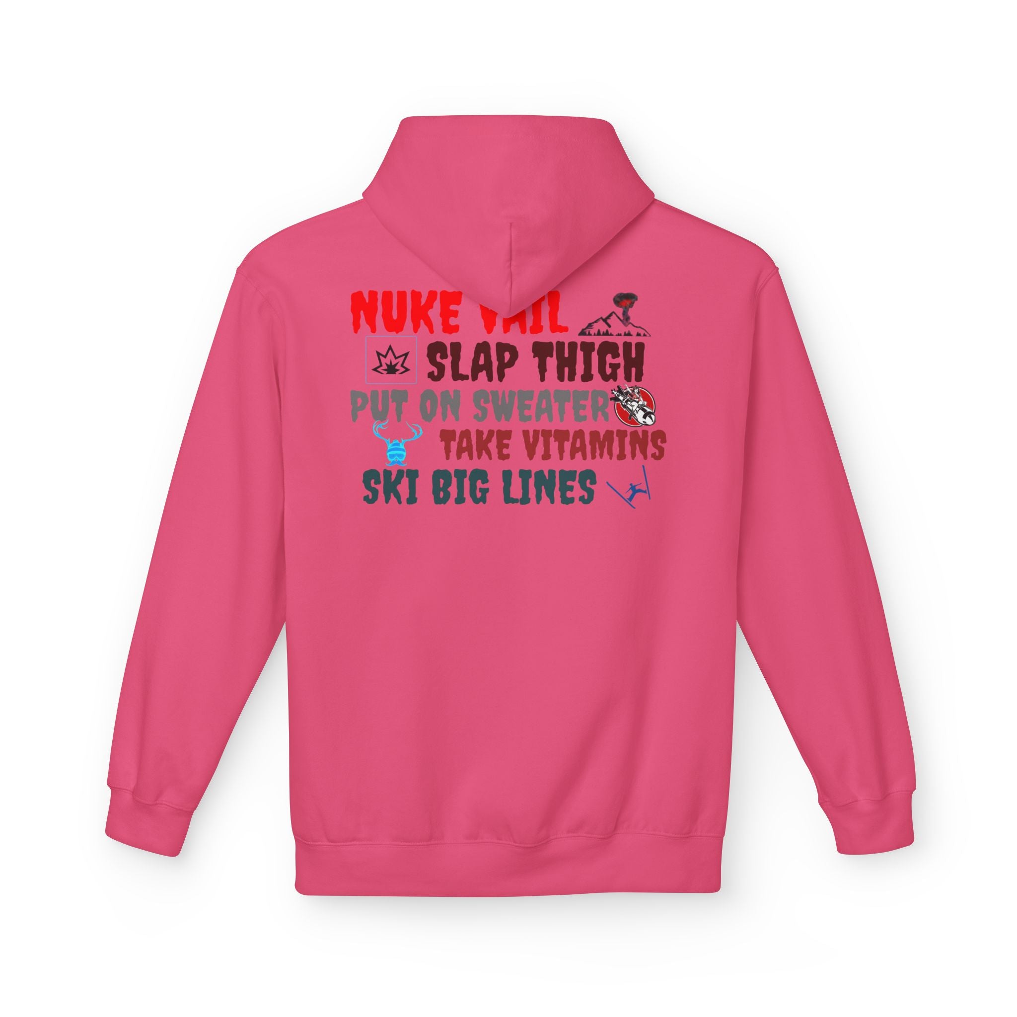 NUKE VAIL - THE PLAN HOODED SWEATSHIRT