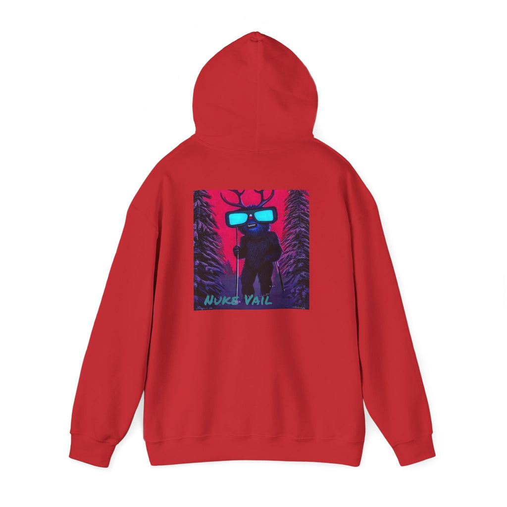 The Aftermath Hoodie - Retro Nuke Vail Ski Graphic