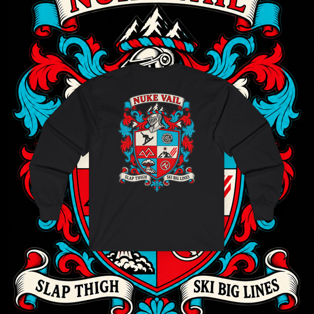 Long Sleeve Tee — Nuke Vail Crest Graphic