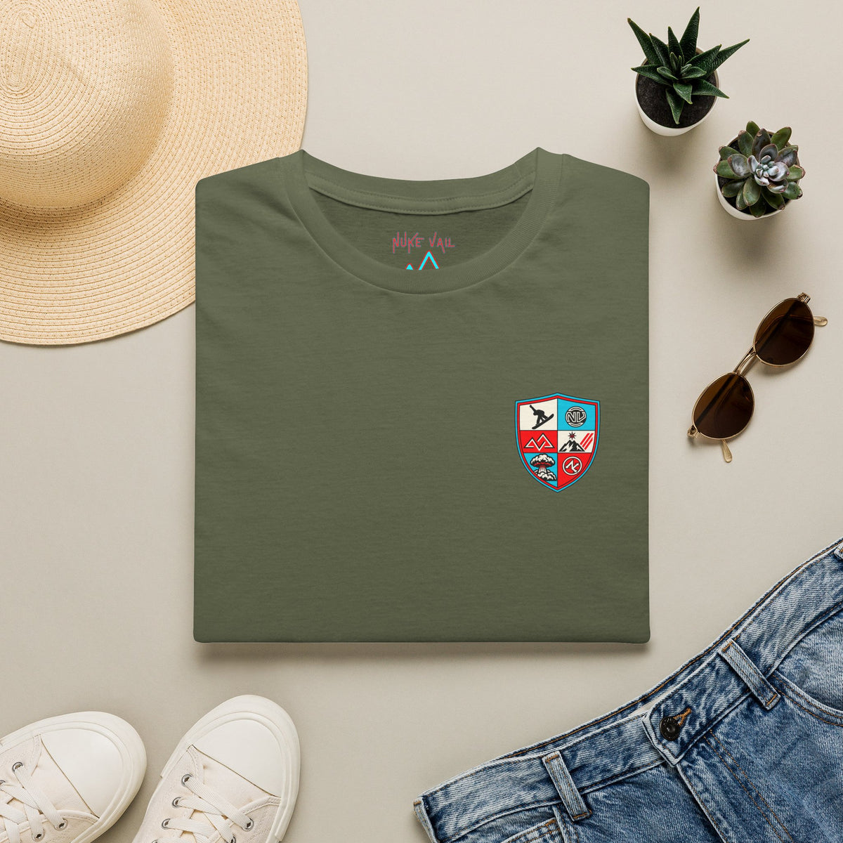 Nuke Vail Family Crest Tee Shirt