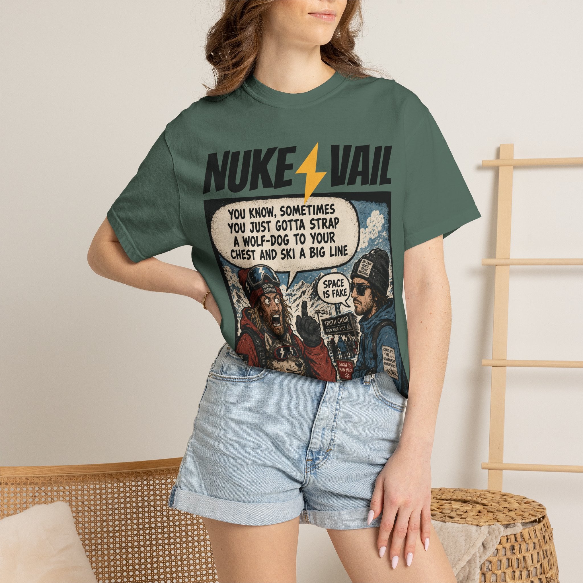 NUKE VAIL - BALLARD OF WOLF-MAN-DOG - SPACE IS FAKE