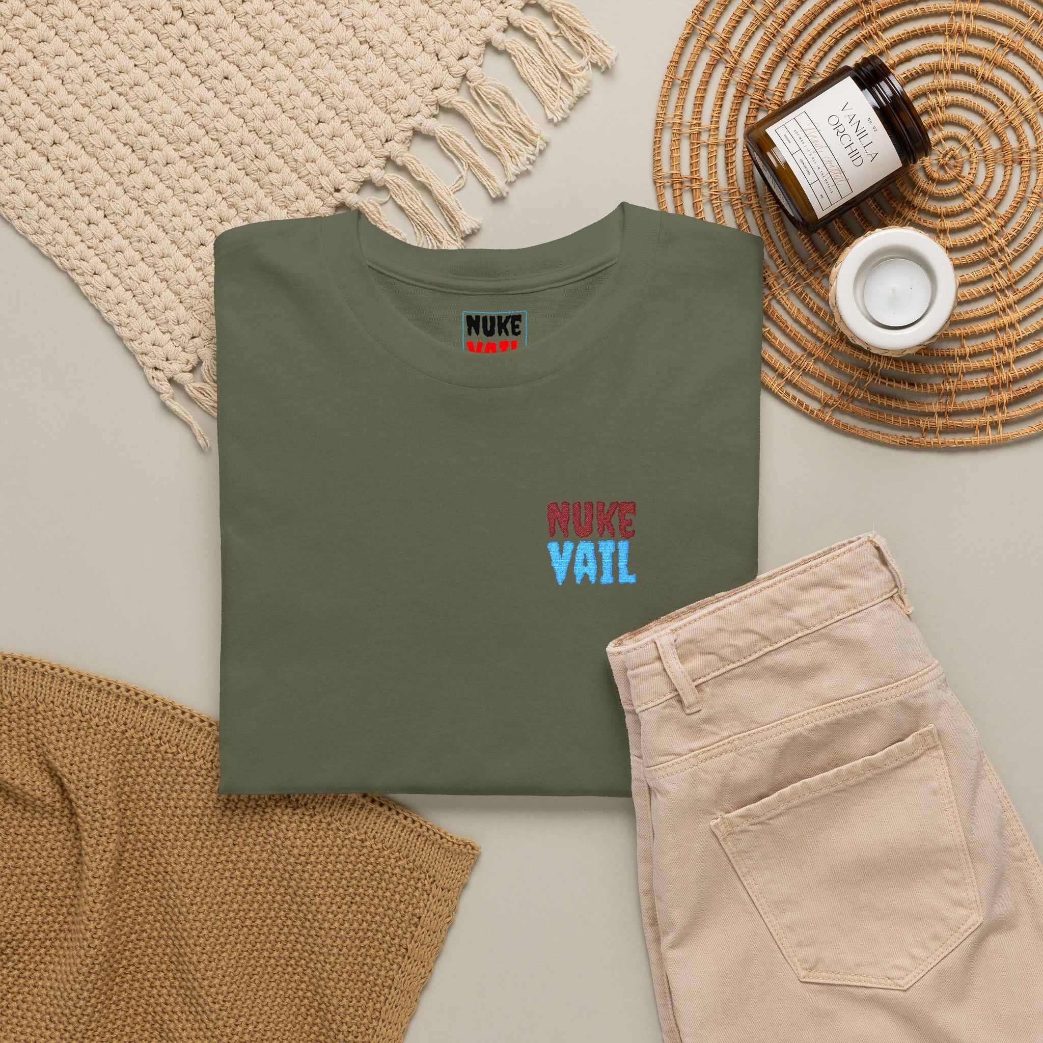 Nuke Vail Embroidered Graphic Tee