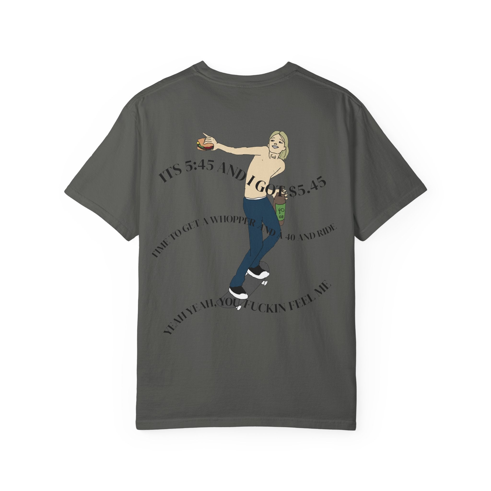 Skate Punk T-Shirt — "Nuke Vail" Graphic Tee Featuring Saint Queeblo