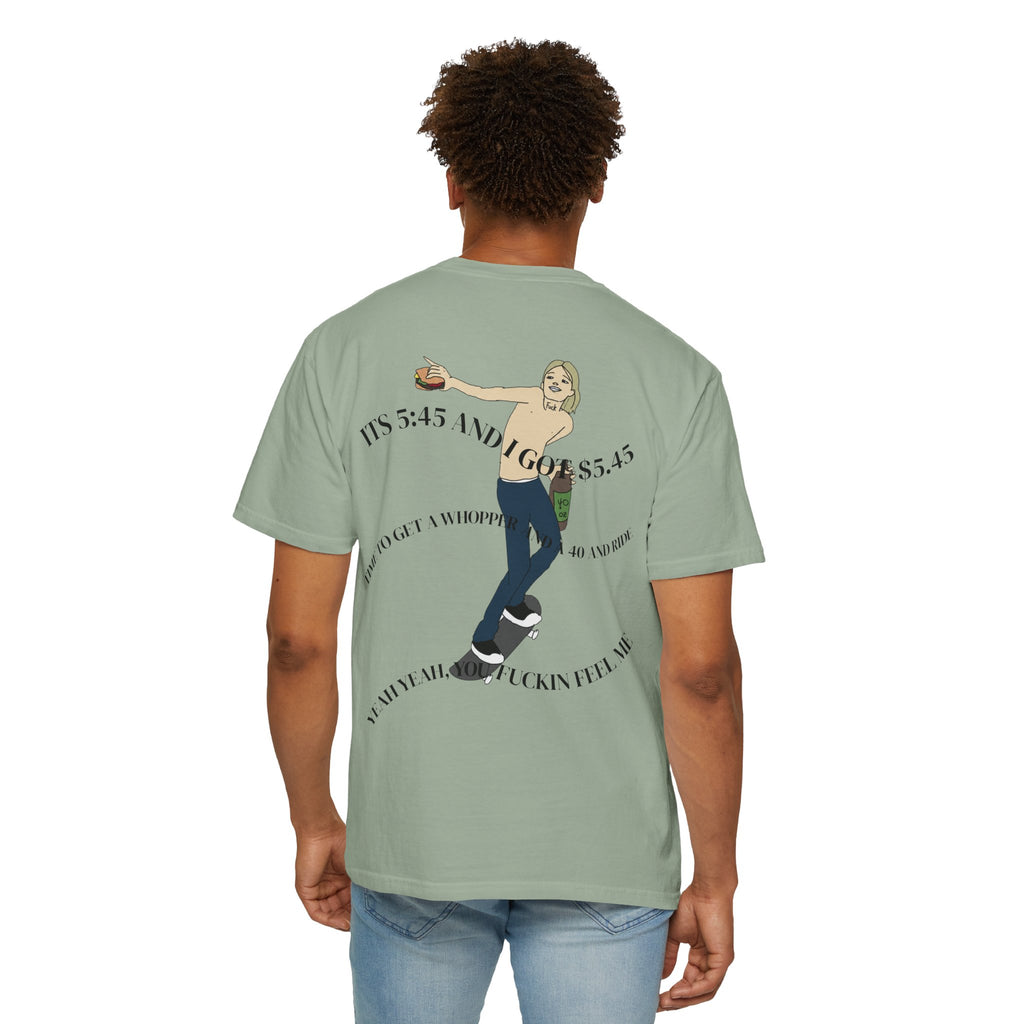 Skate Punk T-Shirt — "Nuke Vail" Graphic Tee Featuring Saint Queeblo