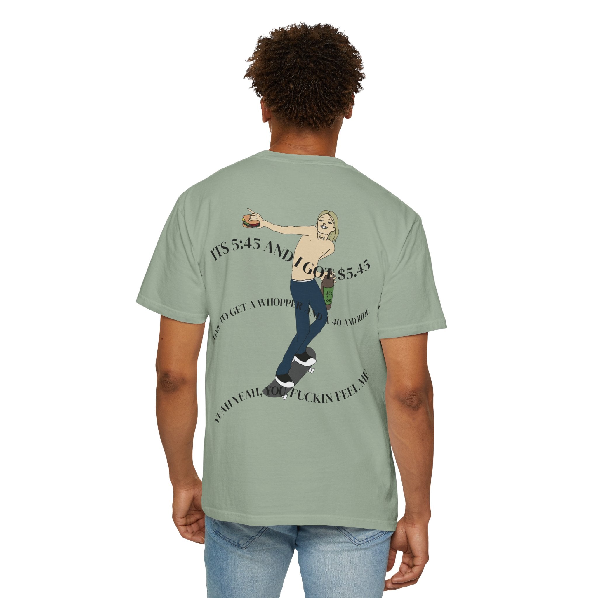 Skate Punk T-Shirt — "Nuke Vail" Graphic Tee Featuring Saint Queeblo