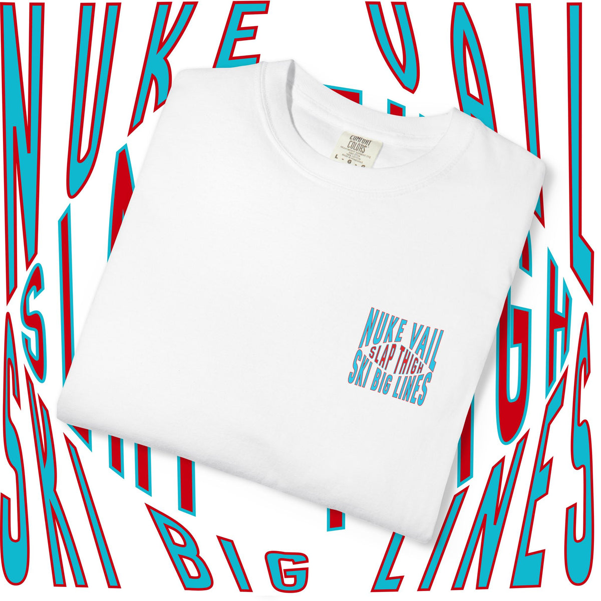 nuke vail - ski and snowboard shirt - kapow!