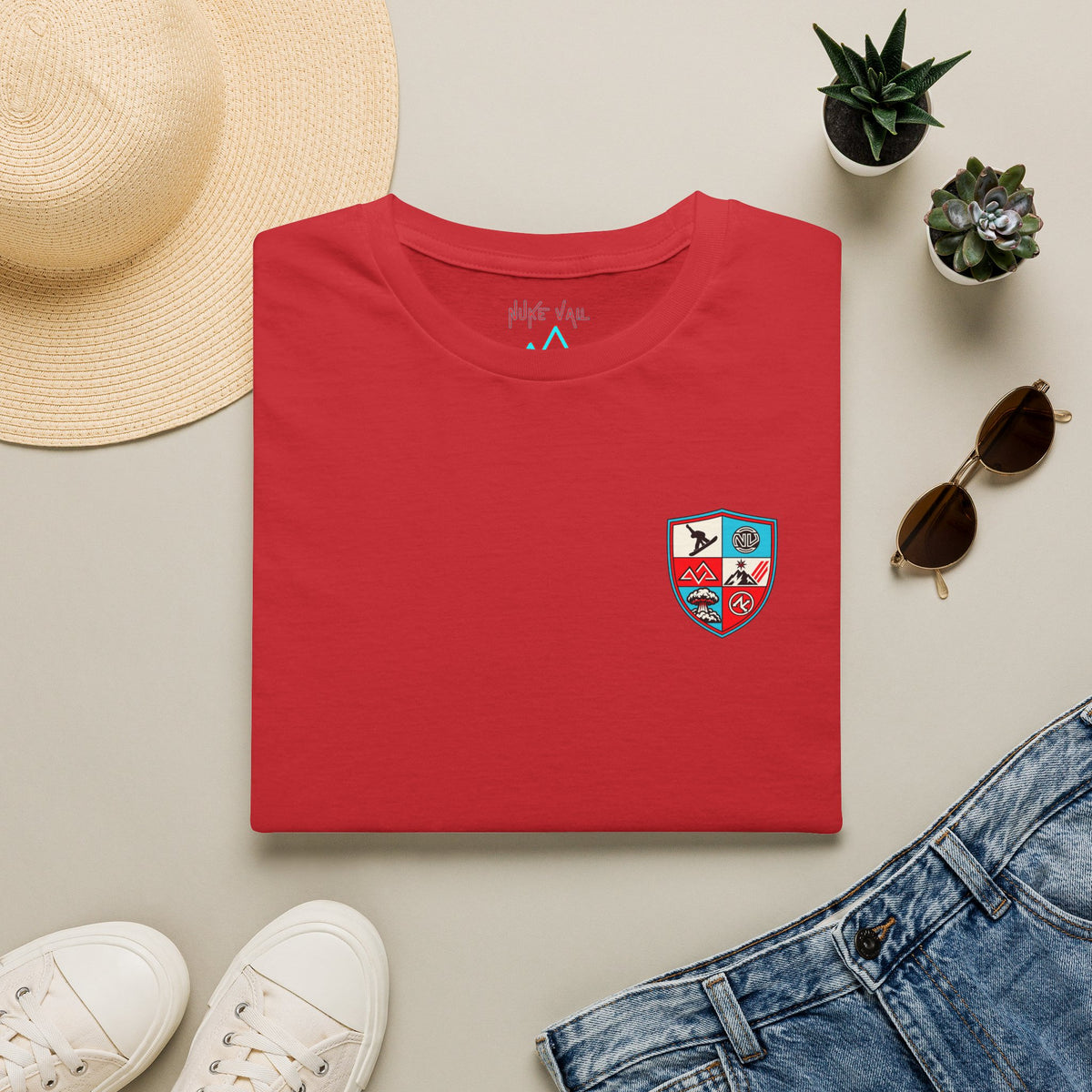 Nuke Vail Family Crest Tee Shirt
