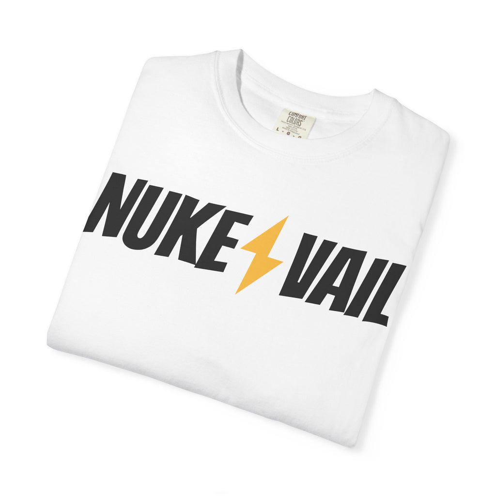 Skate Punk T-Shirt — "Nuke Vail" Graphic Tee Featuring Saint Queeblo