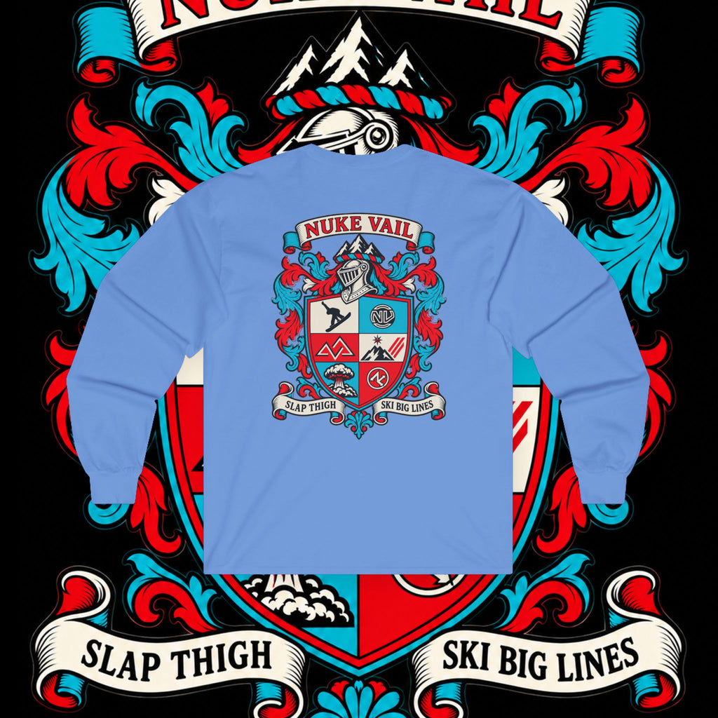 Long Sleeve Tee — Nuke Vail Crest Graphic