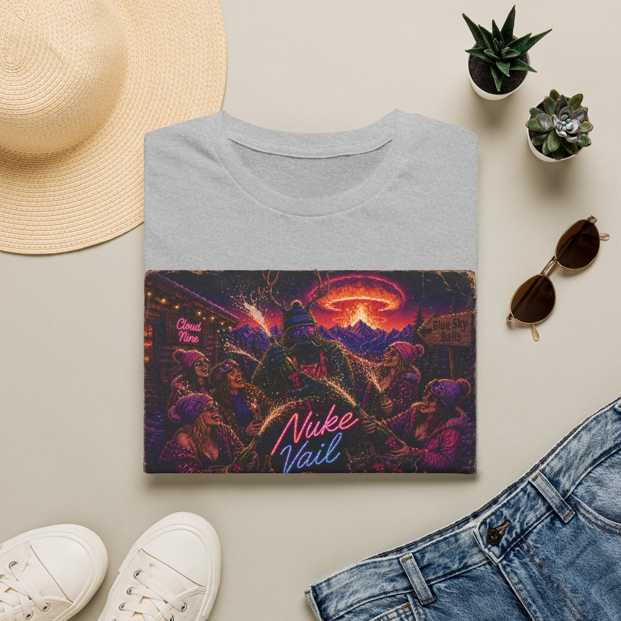Nuke Vail Apparel - Cloud 9 - Blue Sky Balls
