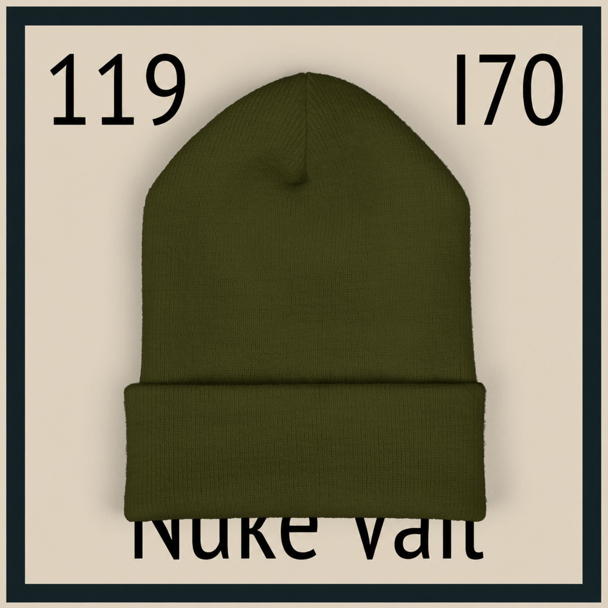 Embroidered Nuke Vail Classic Cuffed Beanie — Element 119