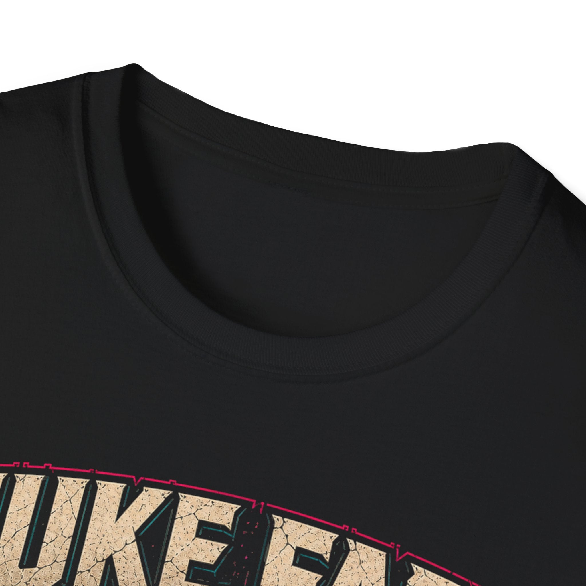 Nuke Face Graphic T-Shirt — Retro Gas Mask Skull Tee