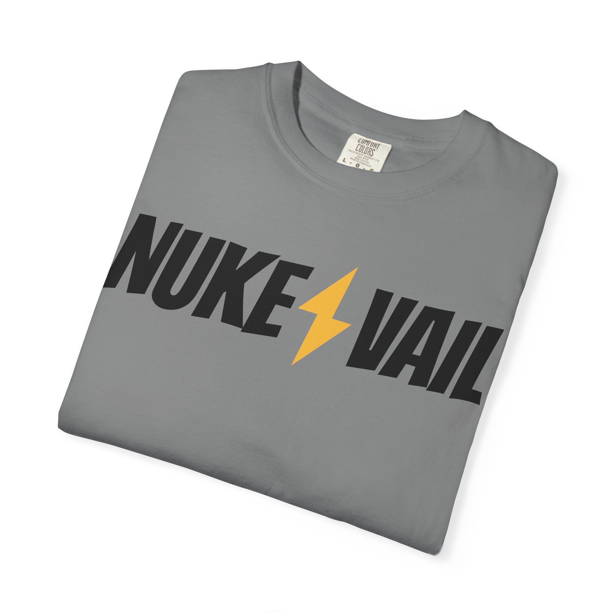 Skate Punk T-Shirt — "Nuke Vail" Graphic Tee Featuring Saint Queeblo