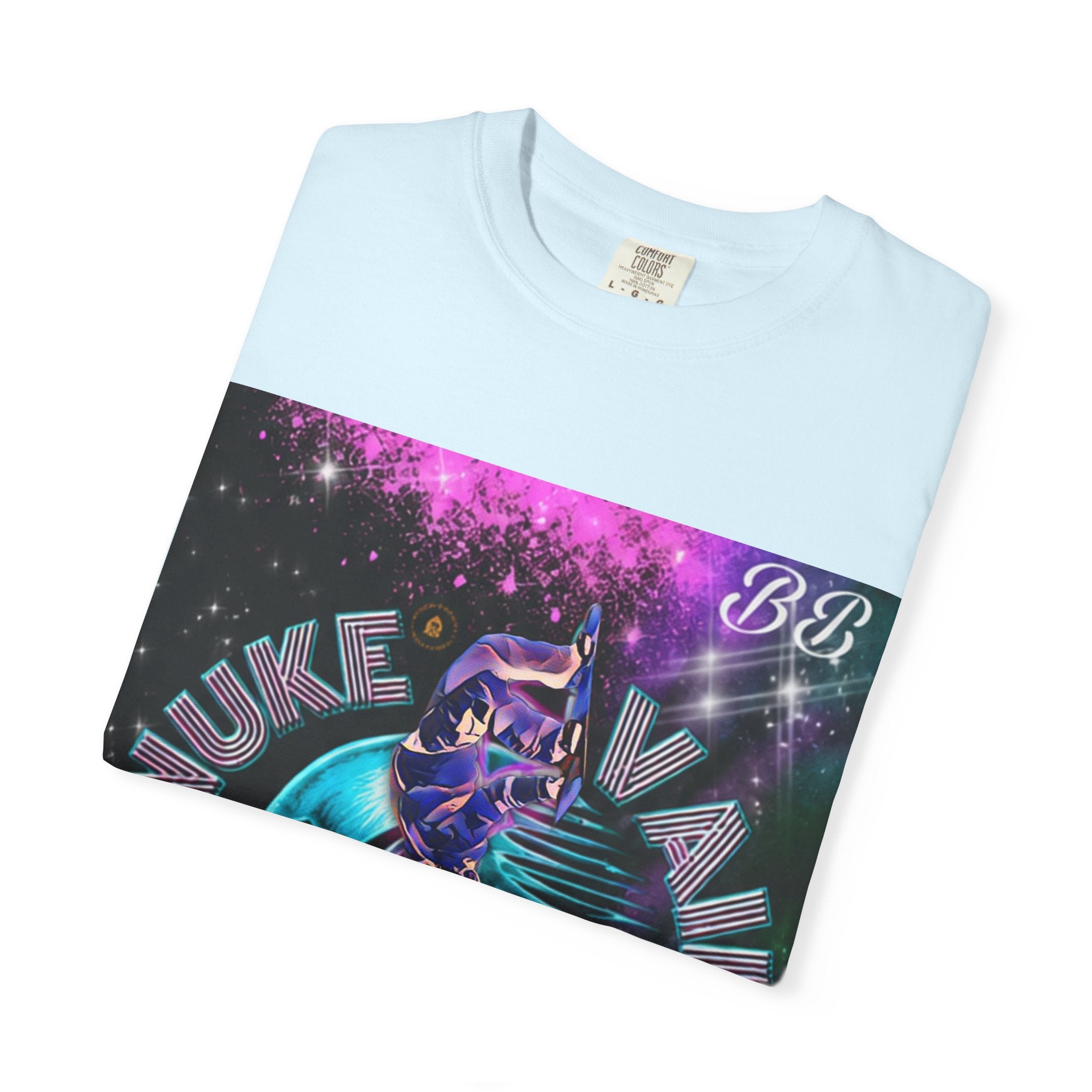 Nuke Vail Retro Vaporwave Ski Tee