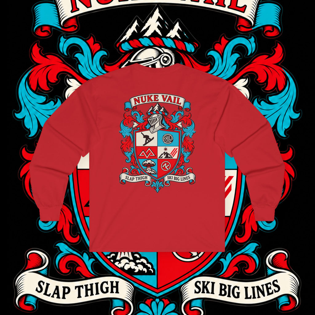 Long Sleeve Tee — Nuke Vail Crest Graphic