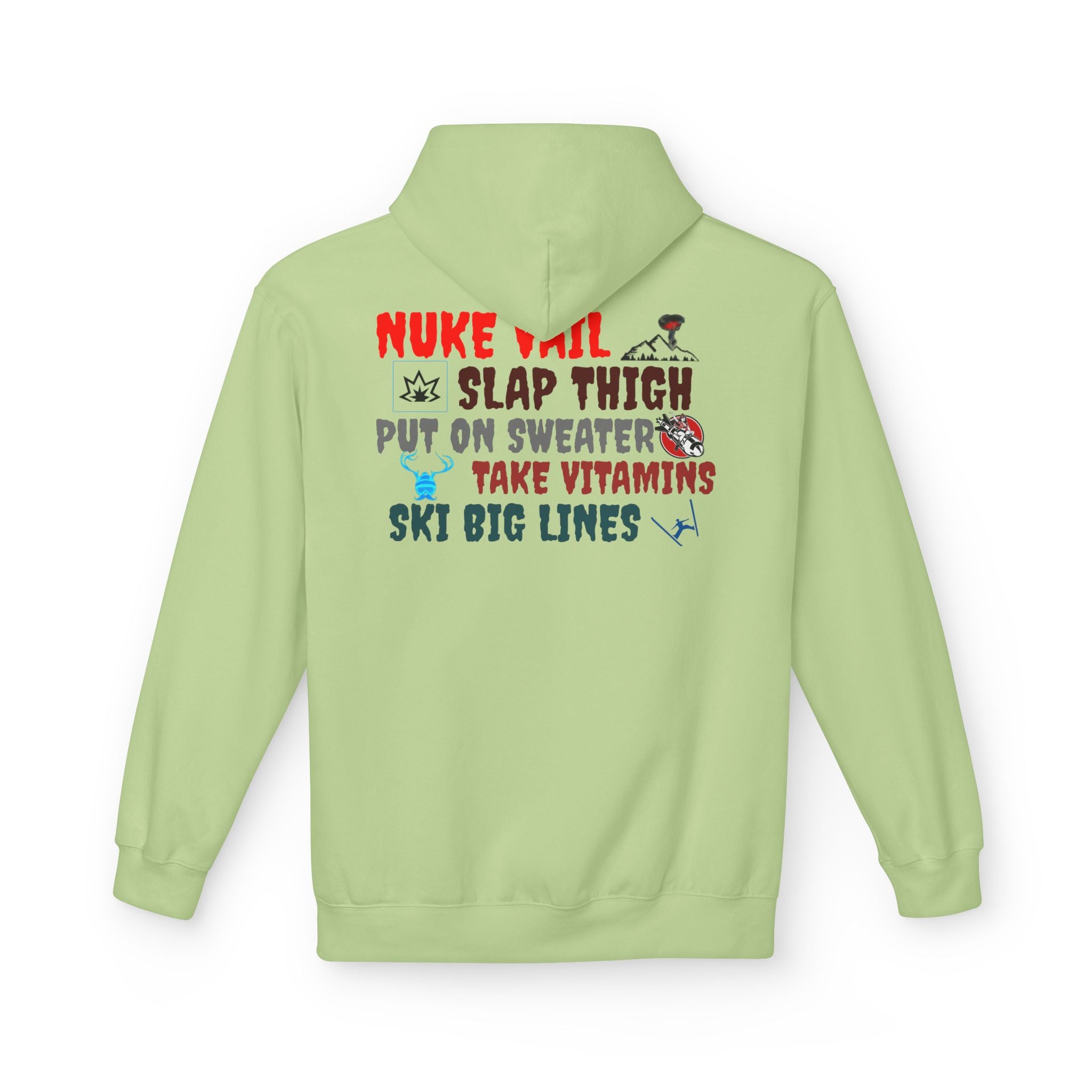 NUKE VAIL - THE PLAN HOODED SWEATSHIRT