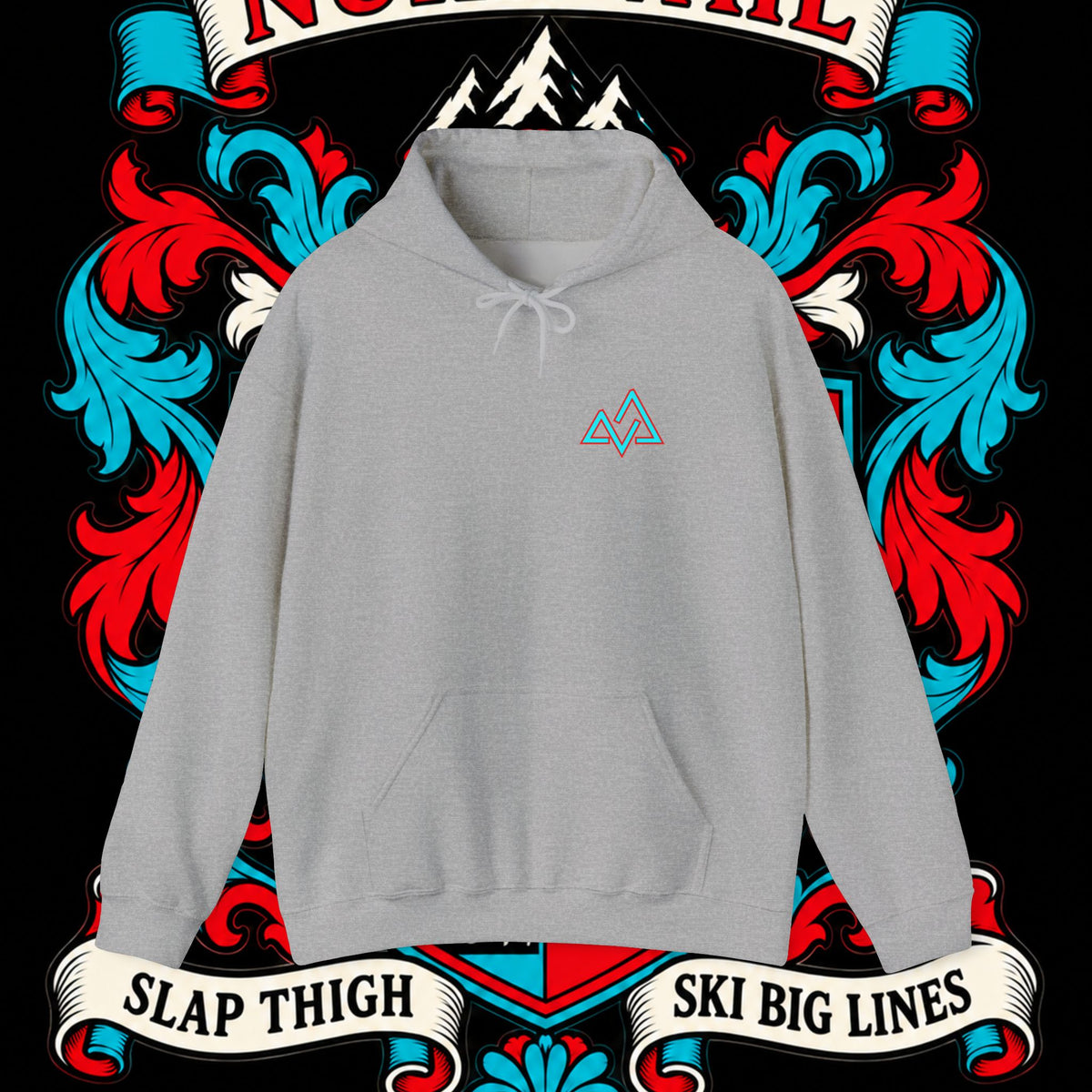 Nuke Vail Mountain Logo Hoodie — Star Logo