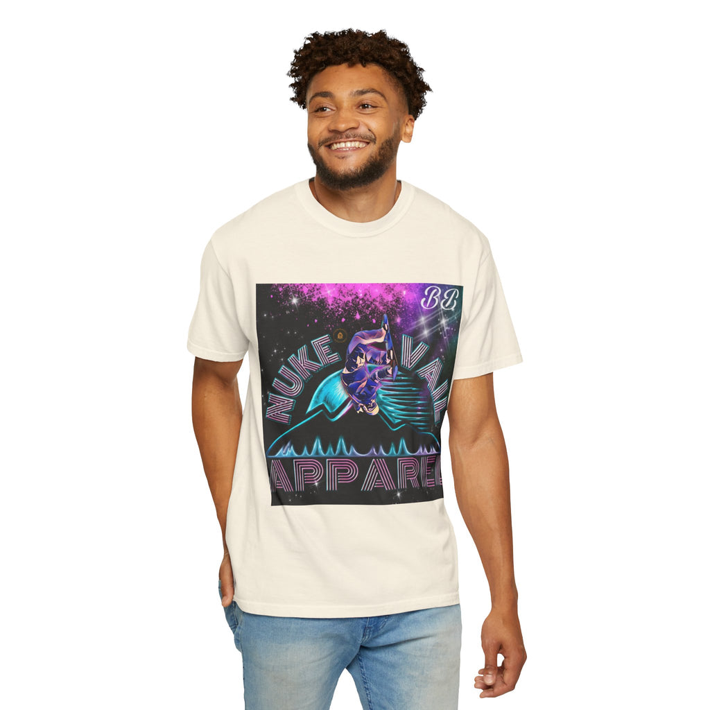 Nuke Vail Retro Vaporwave Ski Tee