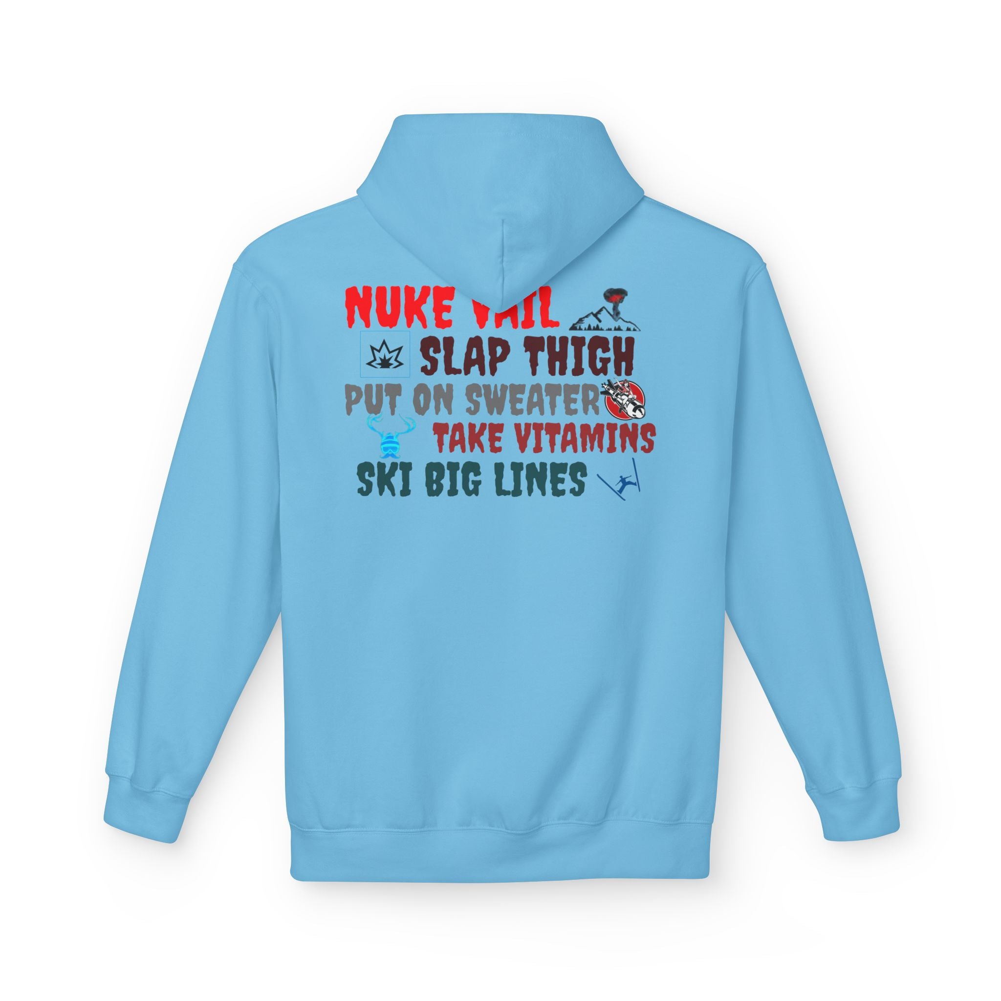 NUKE VAIL - THE PLAN HOODED SWEATSHIRT