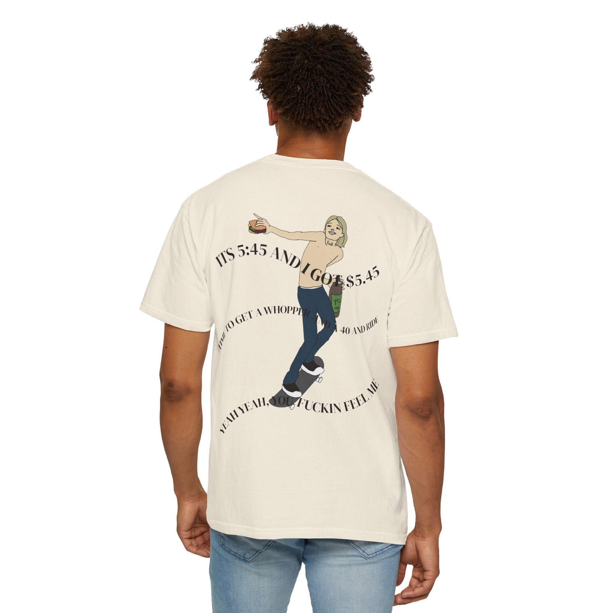 Skate Punk T-Shirt — "Nuke Vail" Graphic Tee Featuring Saint Queeblo