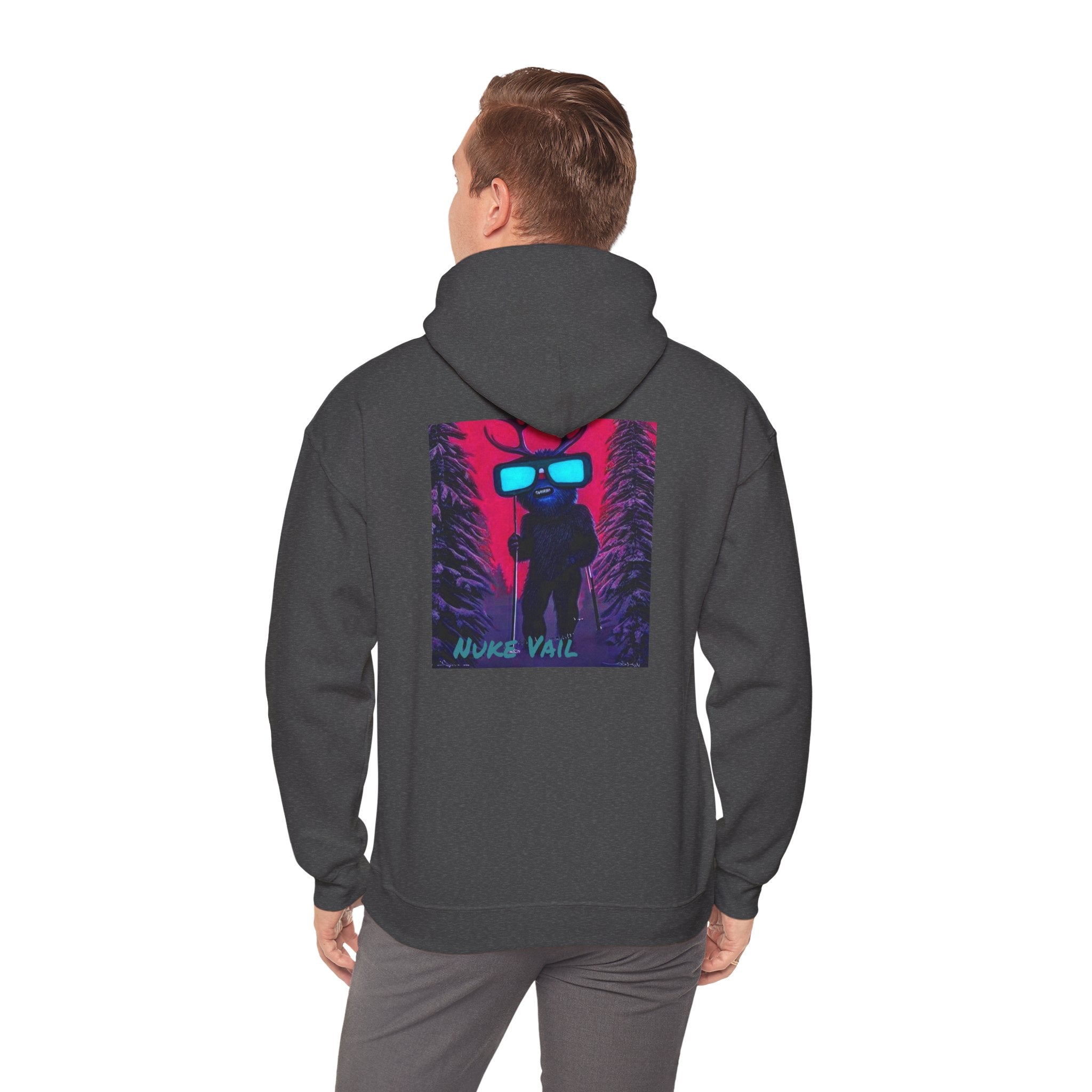 The Aftermath Hoodie - Retro Nuke Vail Ski Graphic