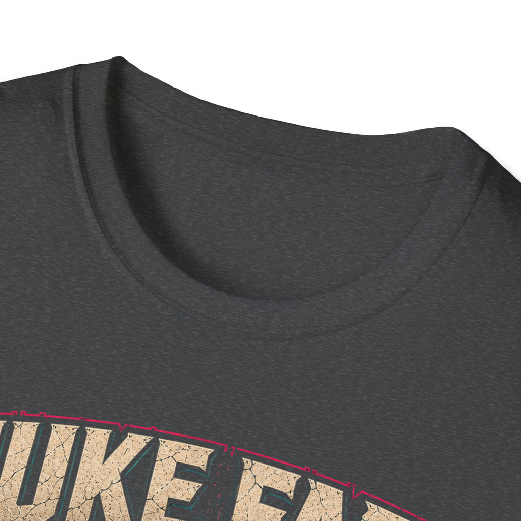 Nuke Face Graphic T-Shirt — Retro Gas Mask Skull Tee