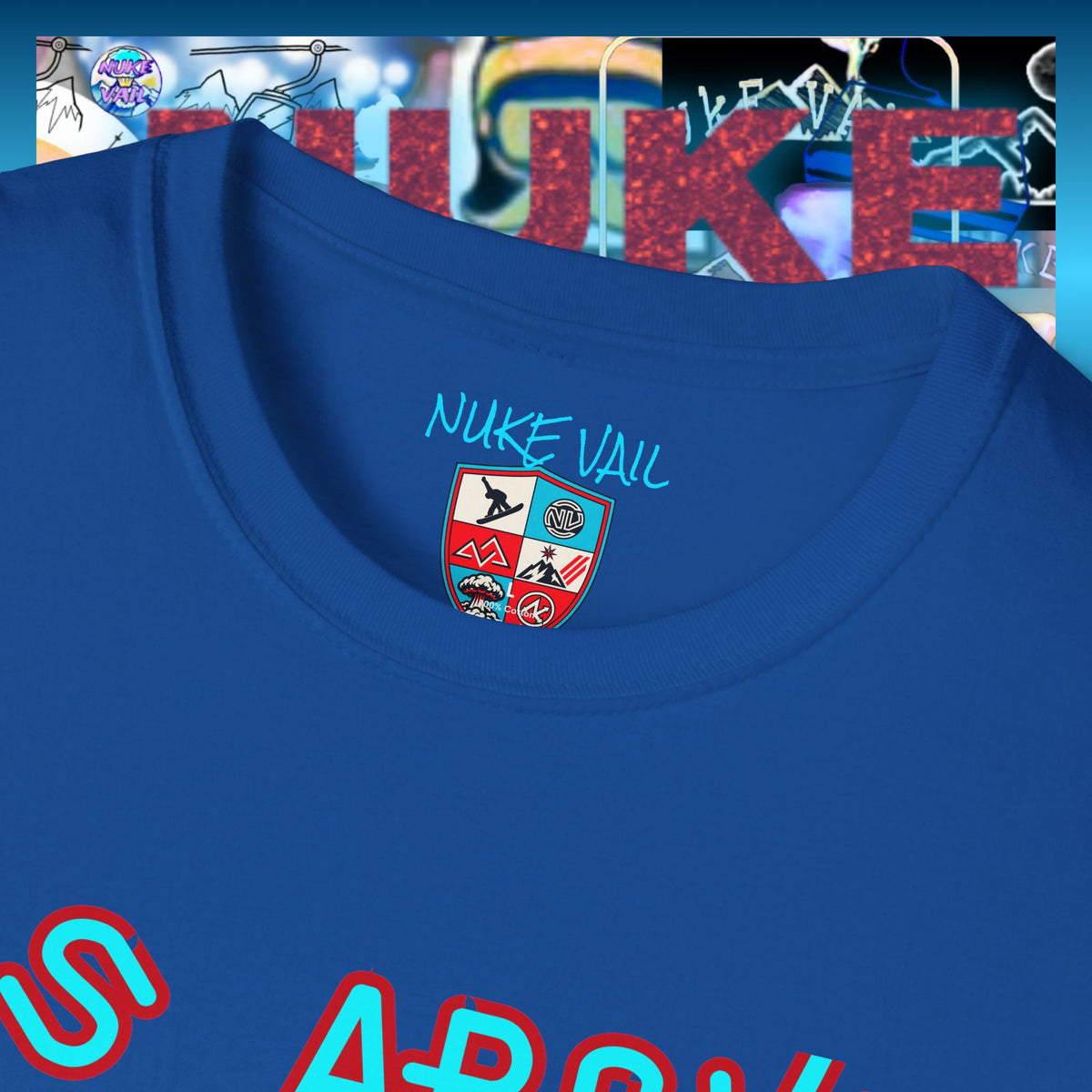 NUKE VAIL - THE ALCHEMIST - AS ABOVE SO BELOW TEE SHIRT