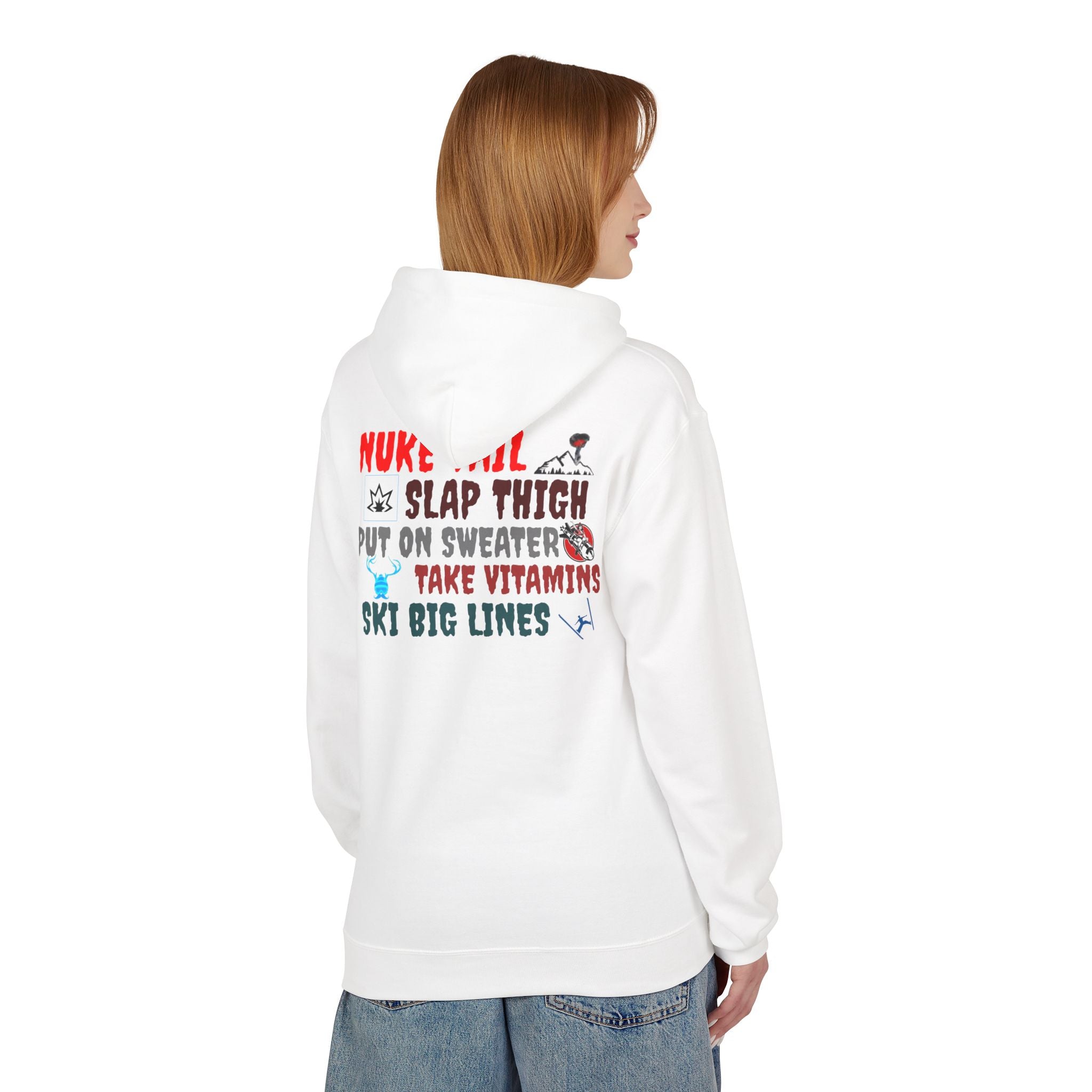 NUKE VAIL - THE PLAN HOODED SWEATSHIRT