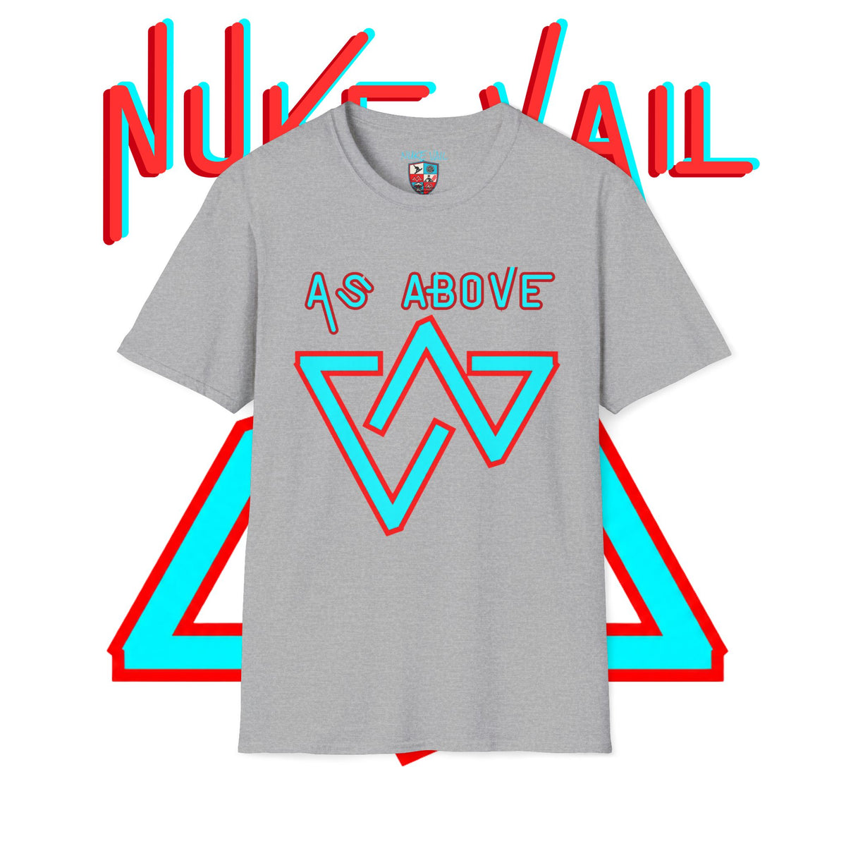 NUKE VAIL - THE ALCHEMIST - AS ABOVE SO BELOW TEE SHIRT