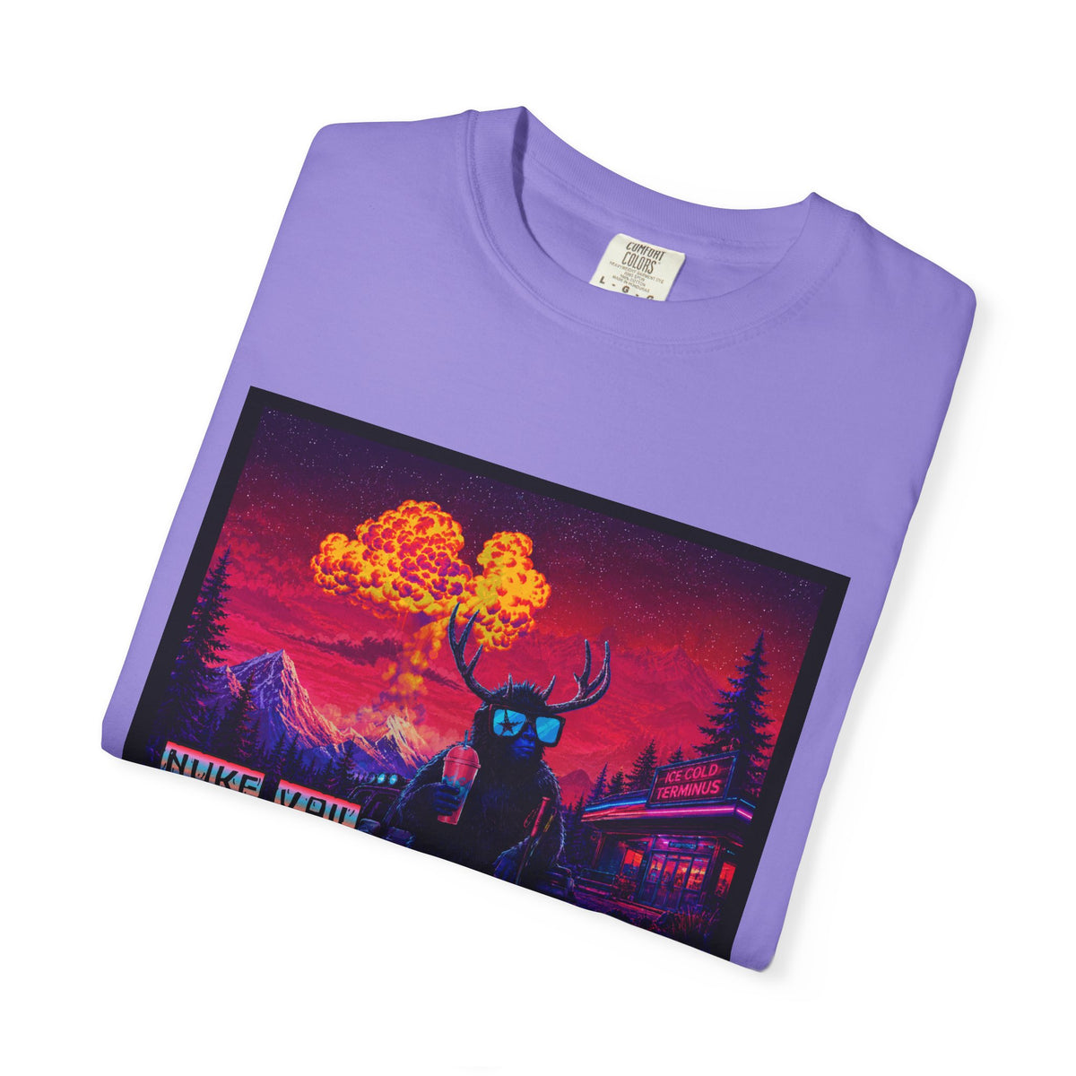 NUKE VAIL, SLAP THIGH, SKI BIG LINES T-SHIRT